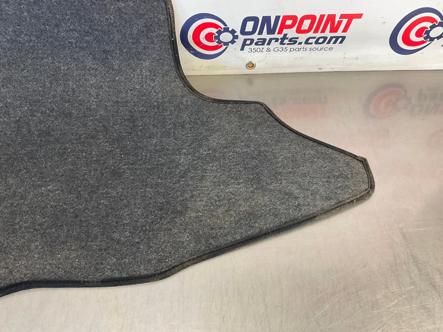 2006 Nissan 350Z Convertible Trunk Floor Carpet Liner 84902 OEM 23BC9E9 - On Point Parts Inc