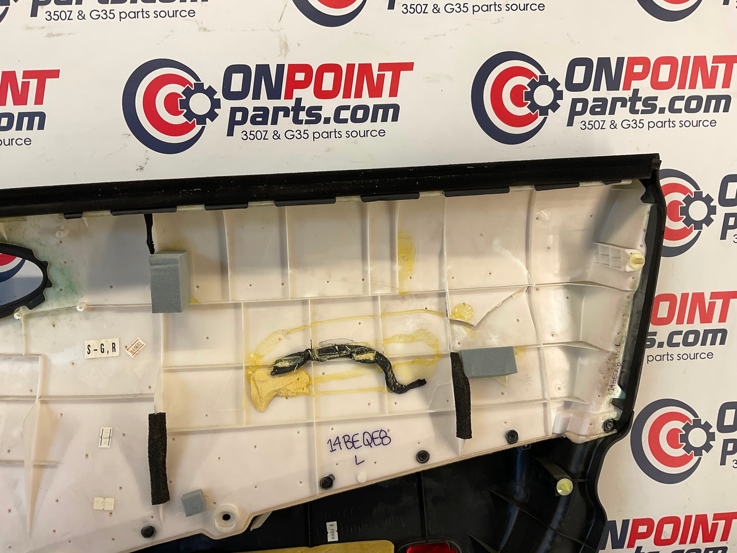 2004 Nissan 350Z Driver Left Interior Door Panel 80901 OEM 14BEQE8 - On Point Parts Inc