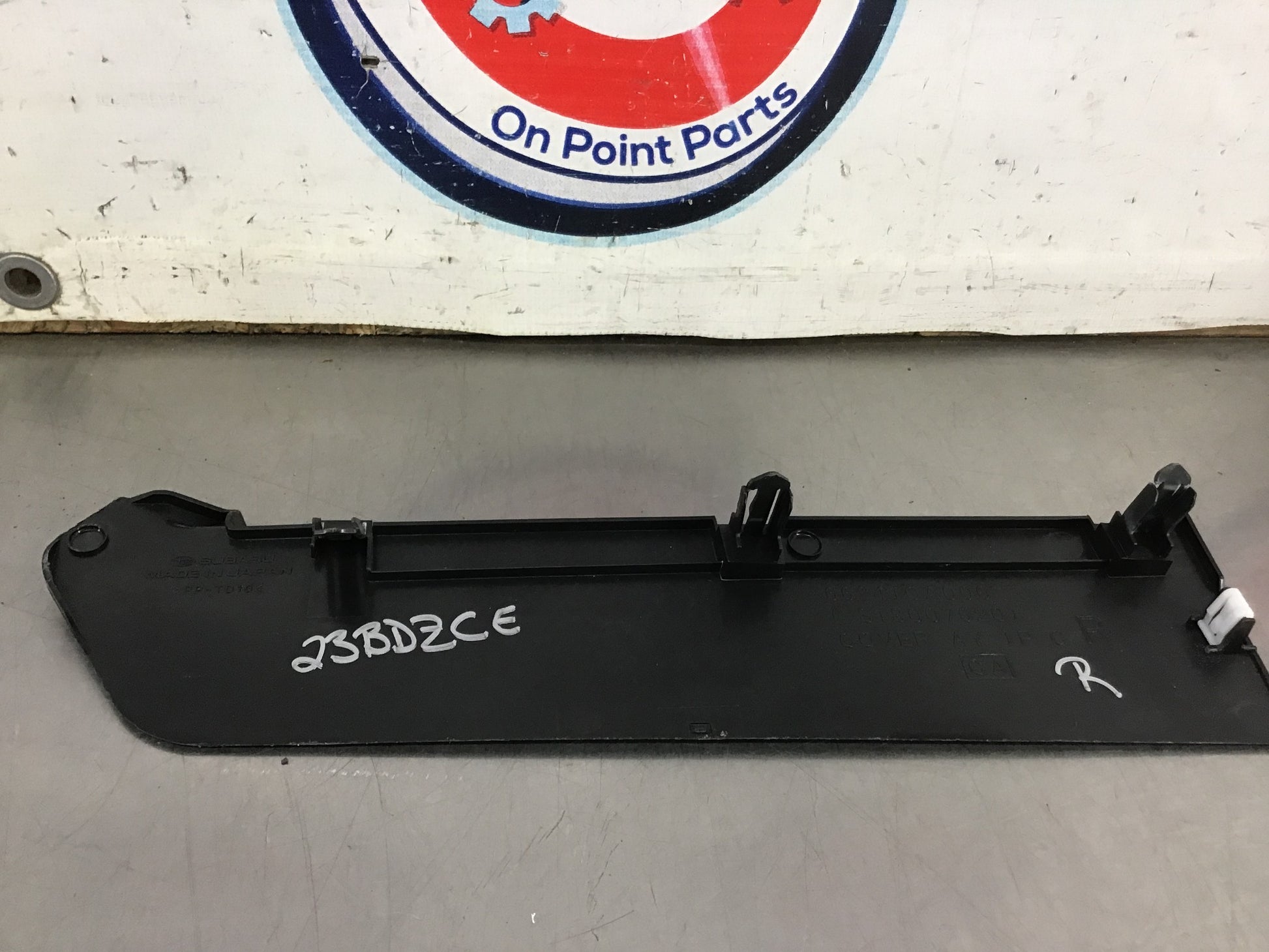 2013 Scion FRS Passenger Lower Center Console Side Trim 66241CA000 OEM 23BDZCE - On Point Parts Inc