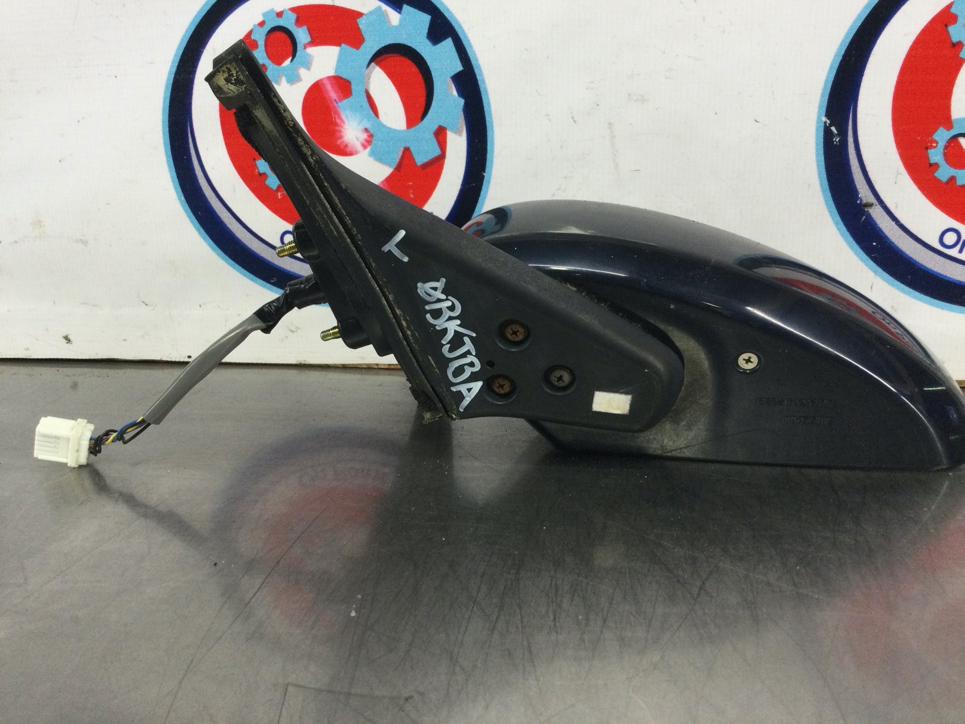 2004 Infiniti G35 Driver Left Power Side View Mirror OEM 0BKJBA - On Point Parts Inc