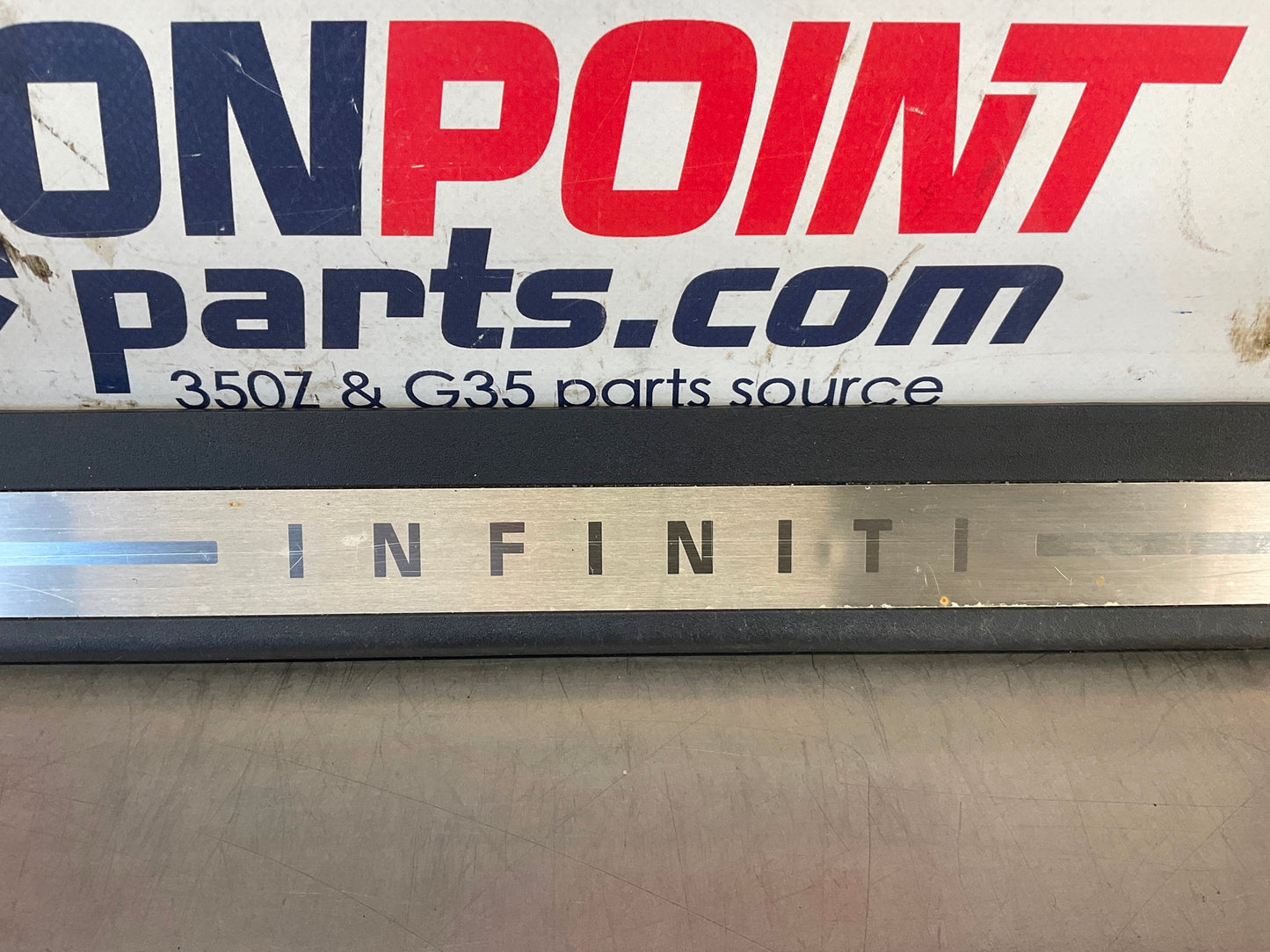2008 Infiniti G35 Driver Left Front Door Threshold Kick Plate 769B0 OEM 13BC4E7 - On Point Parts Inc