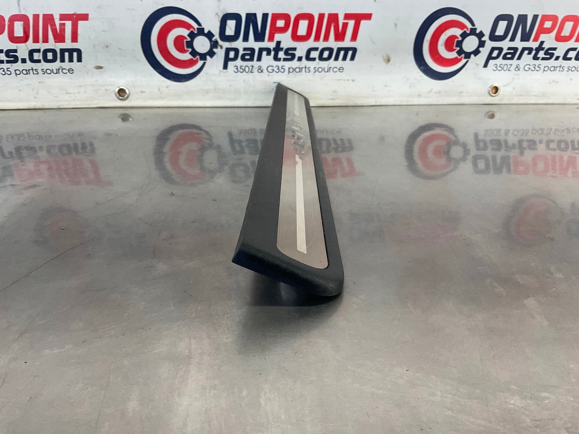 2008 Infiniti G35 Driver Left Front Door Threshold Kick Plate 769B0 OEM 13BC4E7 - On Point Parts Inc