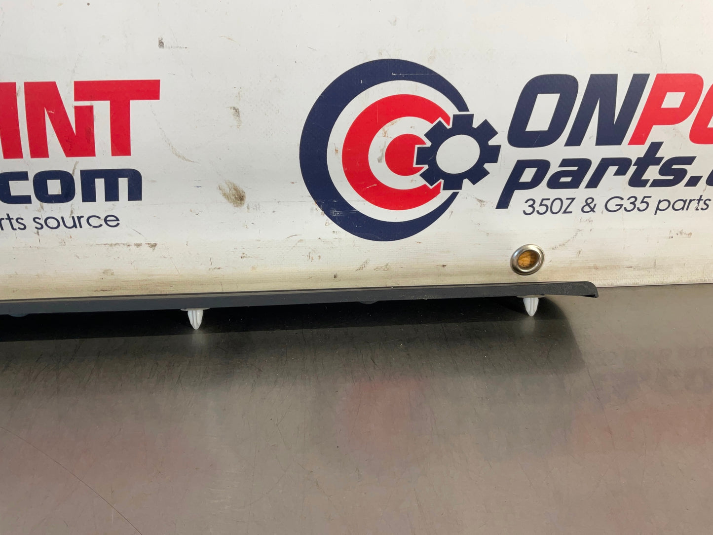 2008 Infiniti G35 Driver Left Front Door Threshold Kick Plate 769B0 OEM 13BC4E7 - On Point Parts Inc