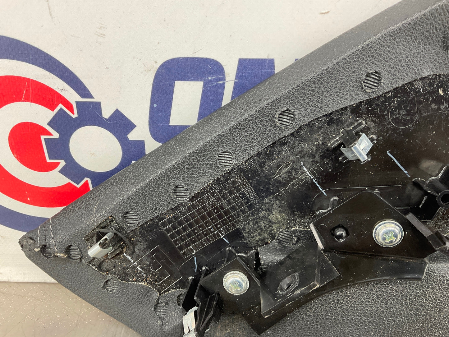2010 Nissan 370Z Passenger Right Center Console Knee Kick Trim OEM 24BBBDE - On Point Parts Inc