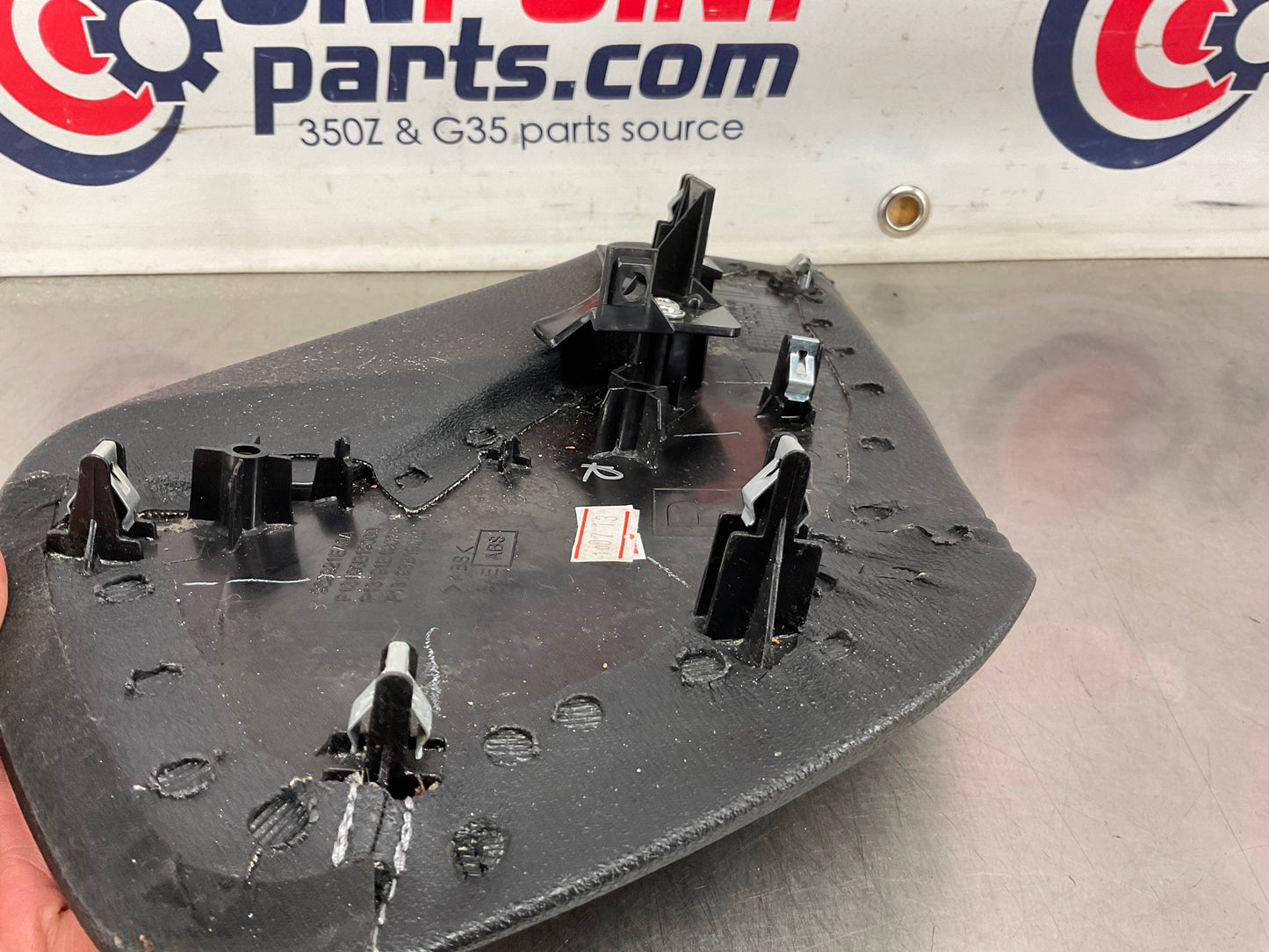 2010 Nissan 370Z Passenger Right Center Console Knee Kick Trim OEM 24BBBDE - On Point Parts Inc