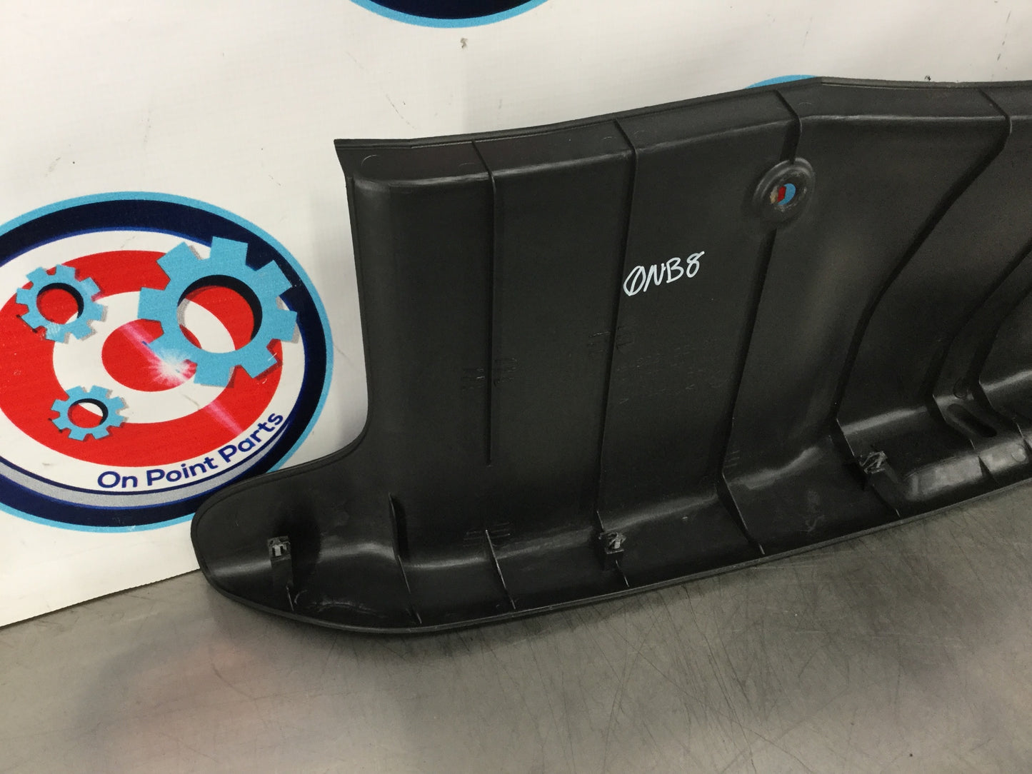 2004 Nissan 350Z Convertible Rear Trunk Latch Cover Trim 84992 OEM 5NB8 - On Point Parts Inc