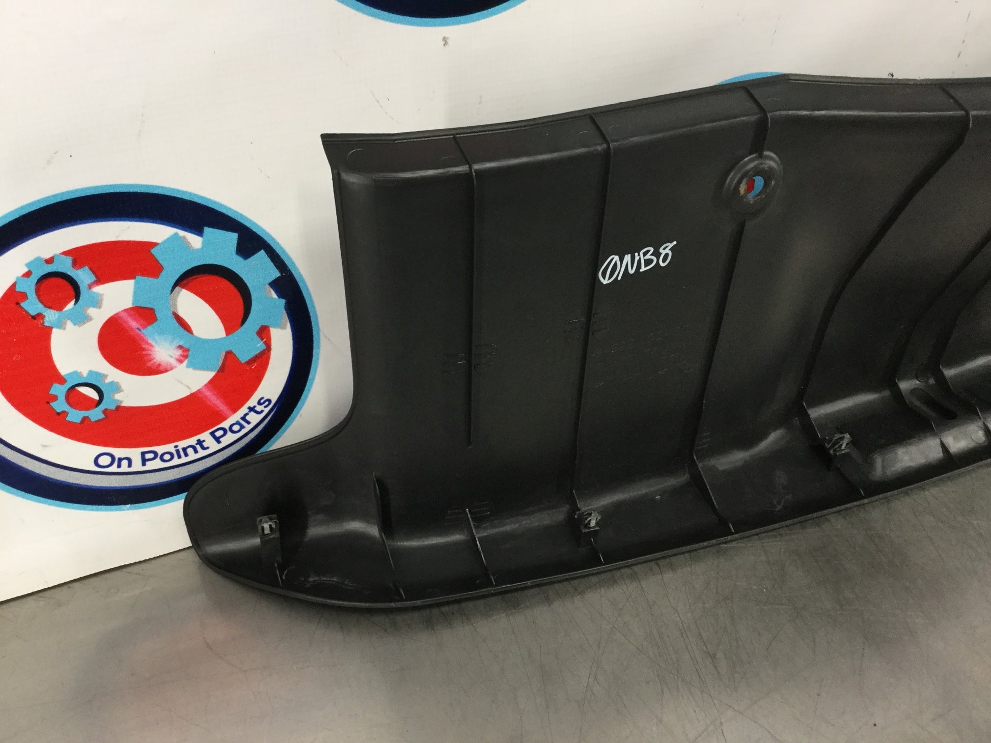 2004 Nissan 350Z Convertible Rear Trunk Latch Cover Trim 84992 OEM 5NB8 - On Point Parts Inc