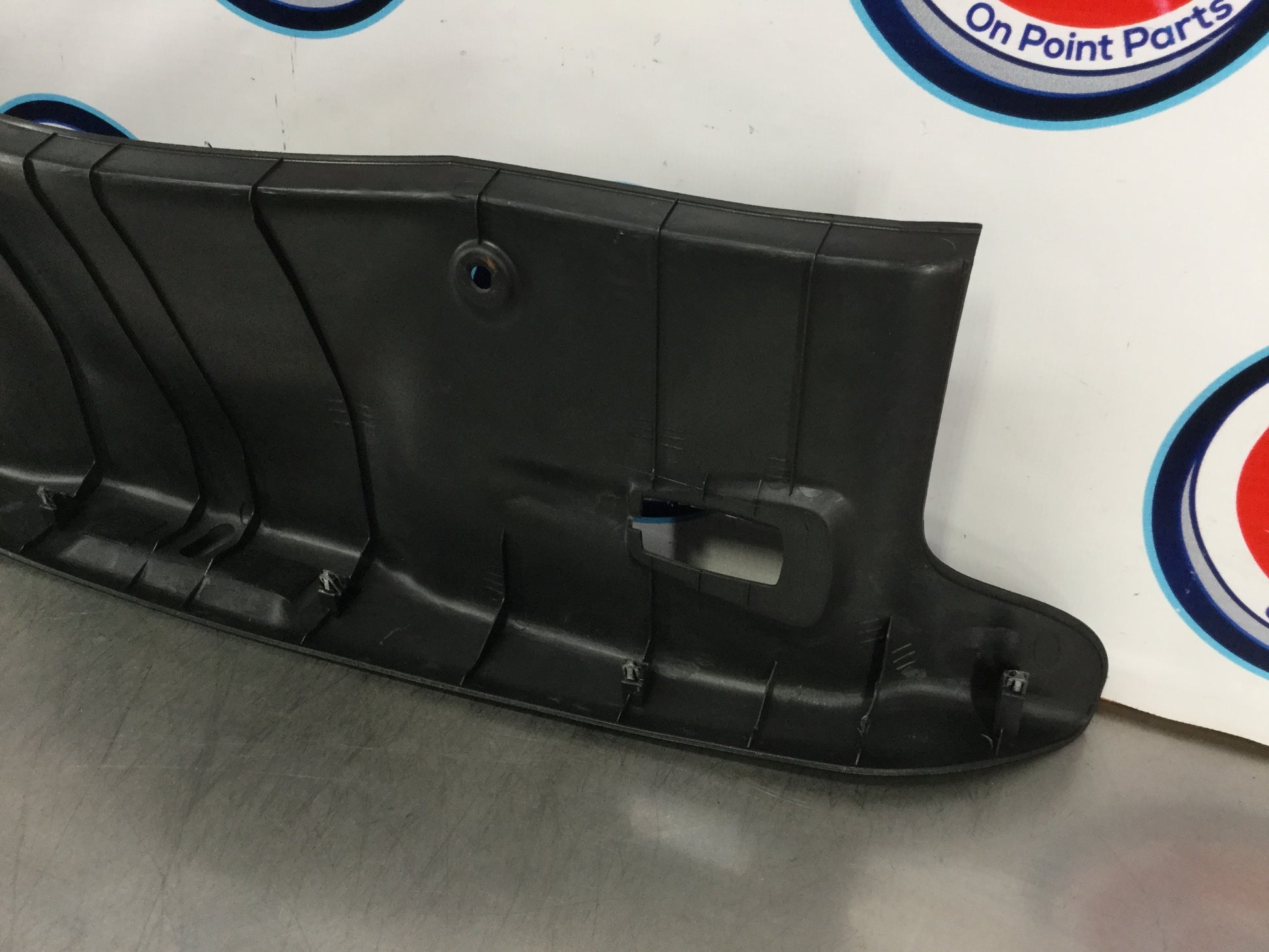 2004 Nissan 350Z Convertible Rear Trunk Latch Cover Trim 84992 OEM 5NB8 - On Point Parts Inc