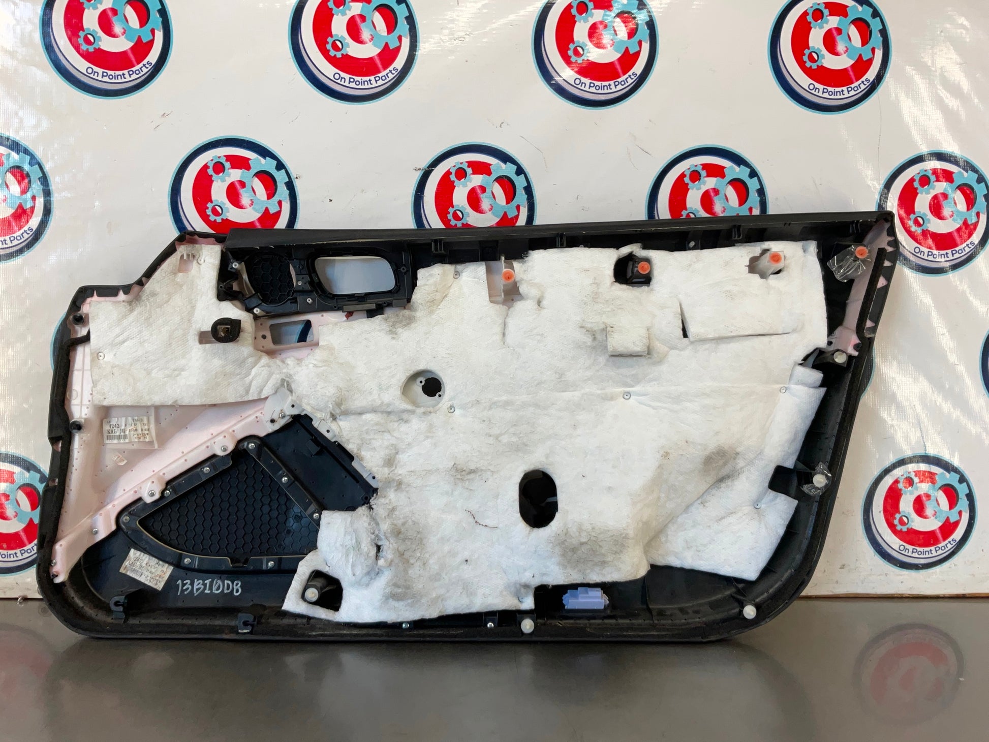 2008 Infiniti G37 Driver Left Interior Door Panel OEM 13BI0D8 - On Point Parts Inc