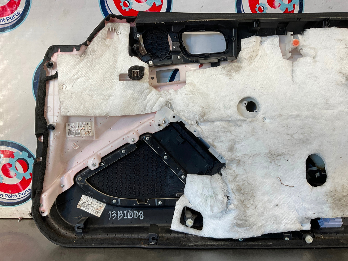 2008 Infiniti G37 Driver Left Interior Door Panel OEM 13BI0D8 - On Point Parts Inc