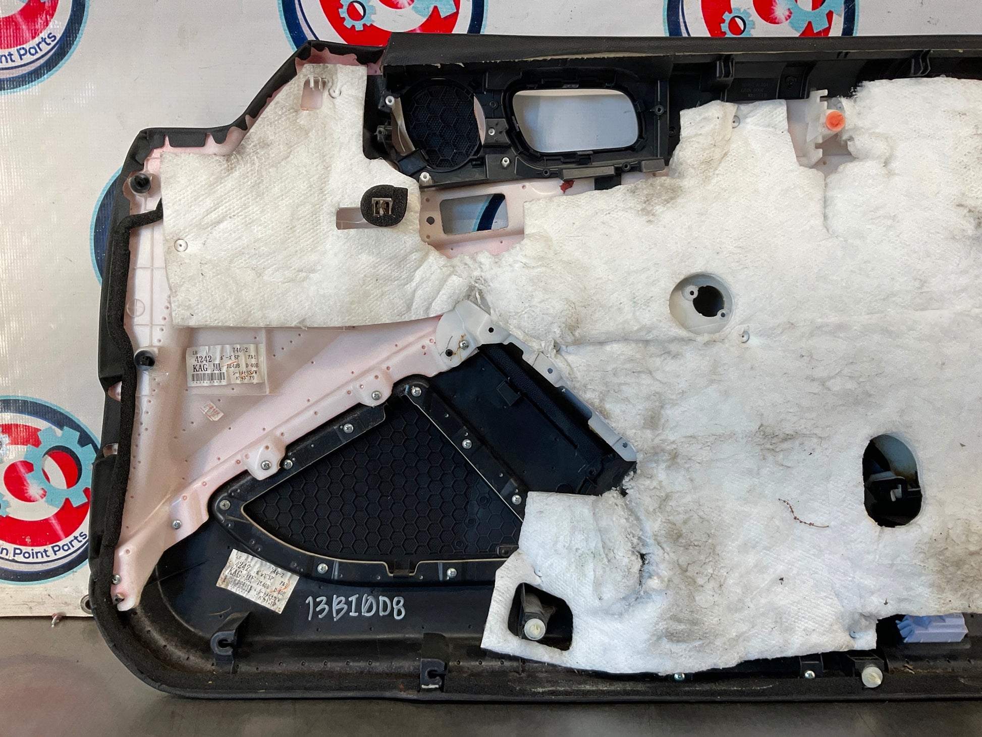 2008 Infiniti G37 Driver Left Interior Door Panel OEM 13BI0D8 - On Point Parts Inc