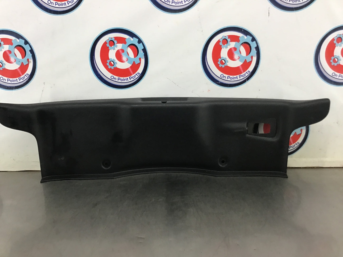 2007 Nissan 350Z Convertible Trunk Latch Panel Trim 84992 OEM 13BK4C7 - On Point Parts Inc