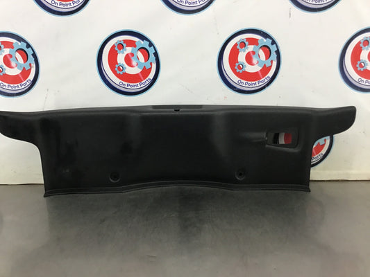 2007 Nissan 350Z Convertible Trunk Latch Panel Trim 84992 OEM 13BK4C7 - On Point Parts Inc