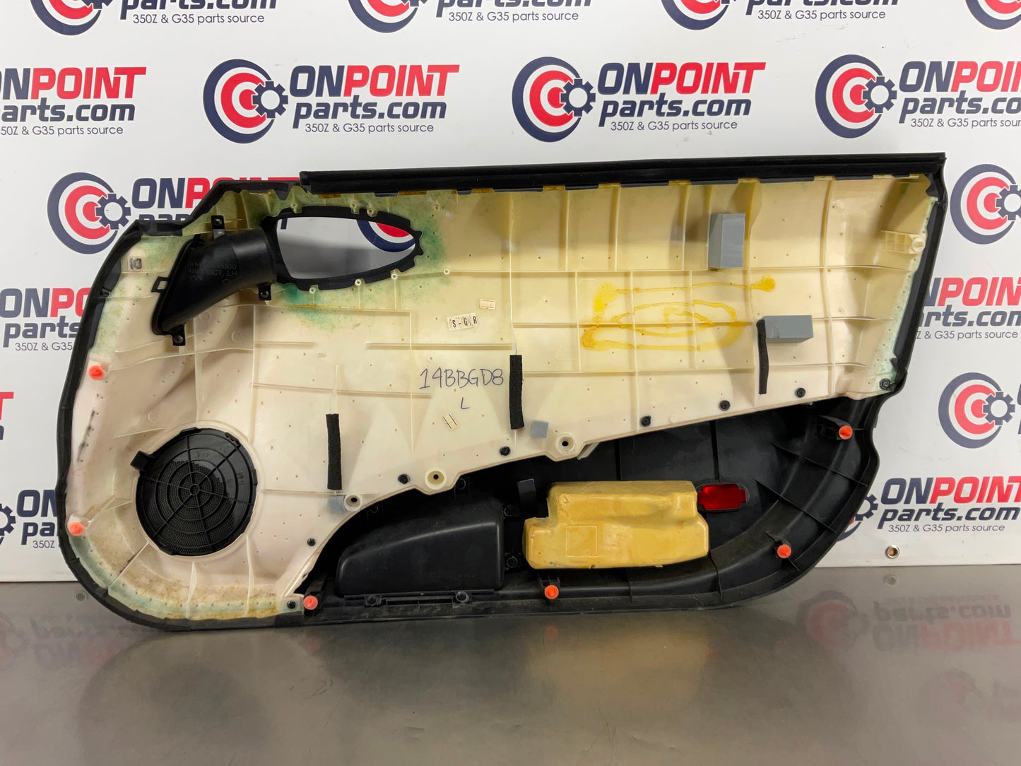 2003 Nissan 350Z Driver Left Interior Door Panel 80901 OEM 14BBGD8 - On Point Parts Inc