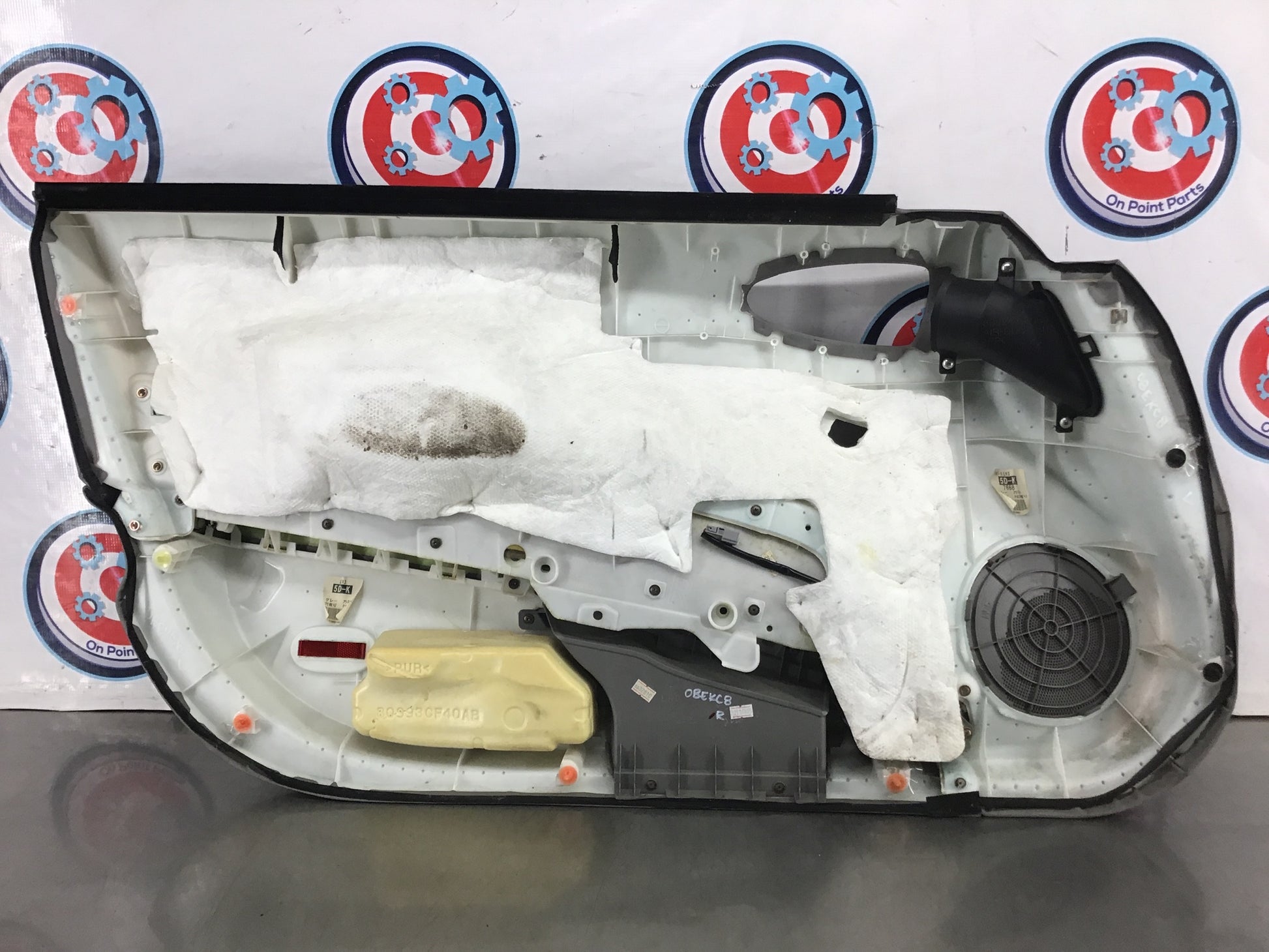 2006 Nissan 350Z Passenger Right Interior Door Panel OEM 12BEKC8 - On Point Parts Inc