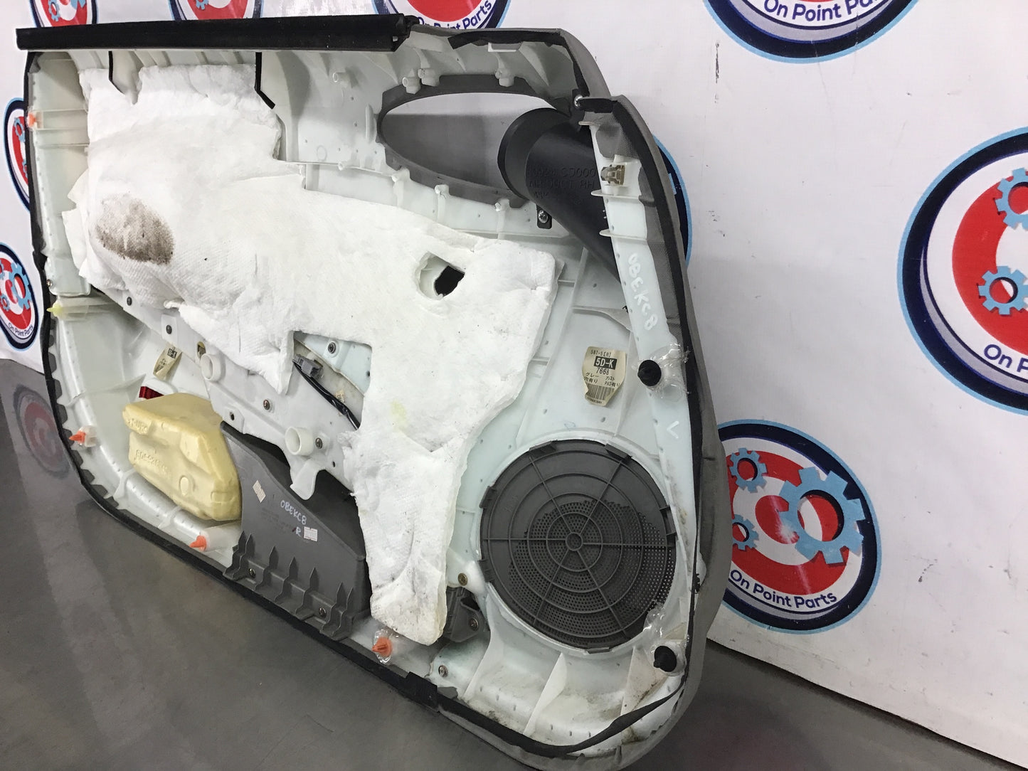 2006 Nissan 350Z Passenger Right Interior Door Panel OEM 12BEKC8 - On Point Parts Inc