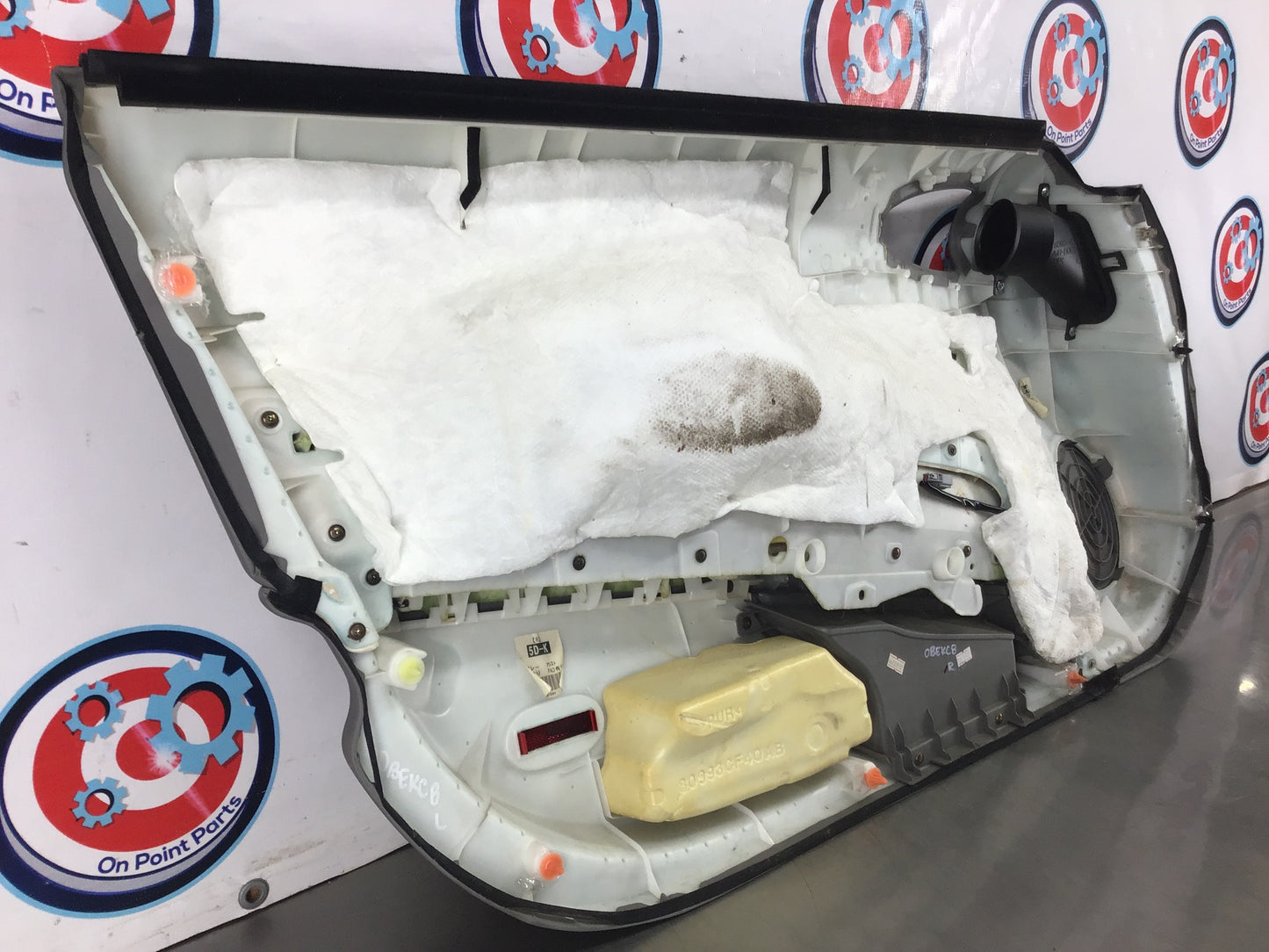 2006 Nissan 350Z Passenger Right Interior Door Panel OEM 12BEKC8 - On Point Parts Inc