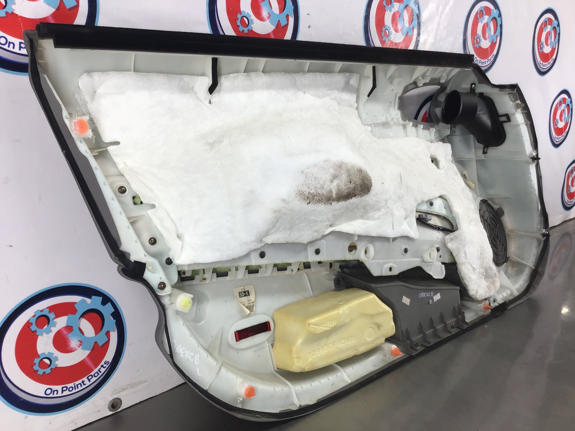 2006 Nissan 350Z Passenger Right Interior Door Panel OEM 12BEKC8 - On Point Parts Inc