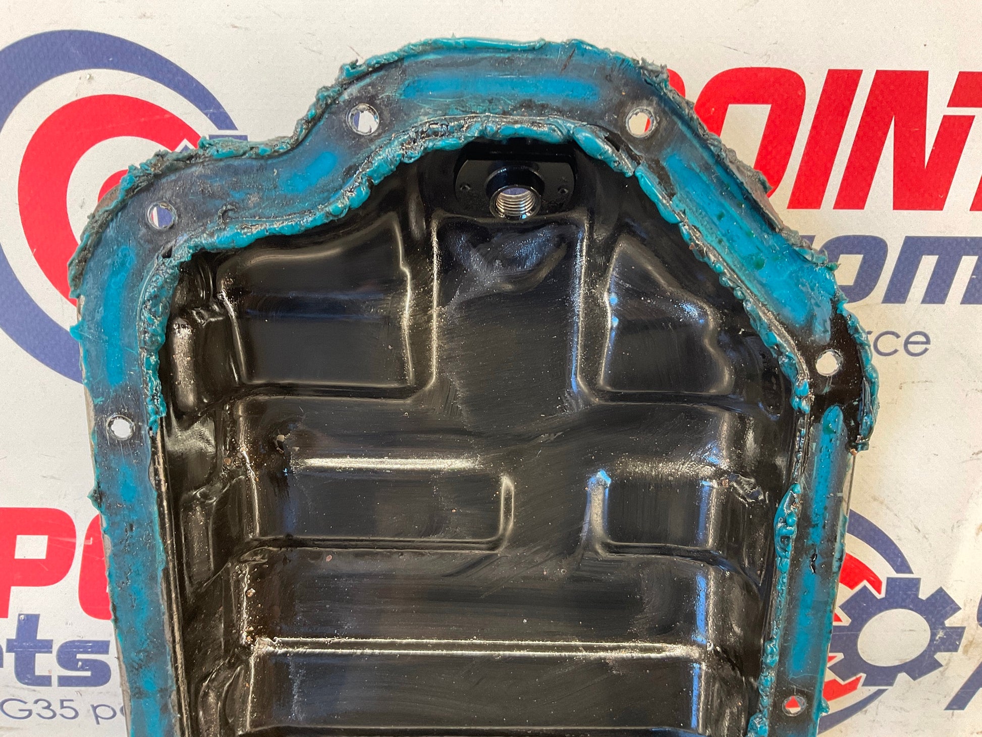 2003 Infiniti G35 VQ35DE Lower Oil Pan OEM 11BJRD0 - On Point Parts Inc