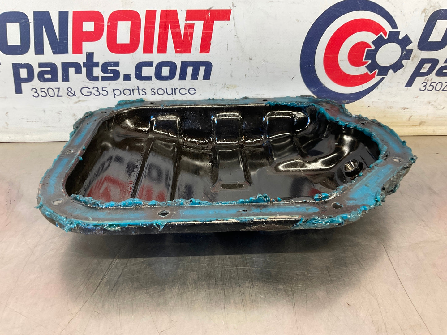 2003 Infiniti G35 VQ35DE Lower Oil Pan OEM 11BJRD0 - On Point Parts Inc