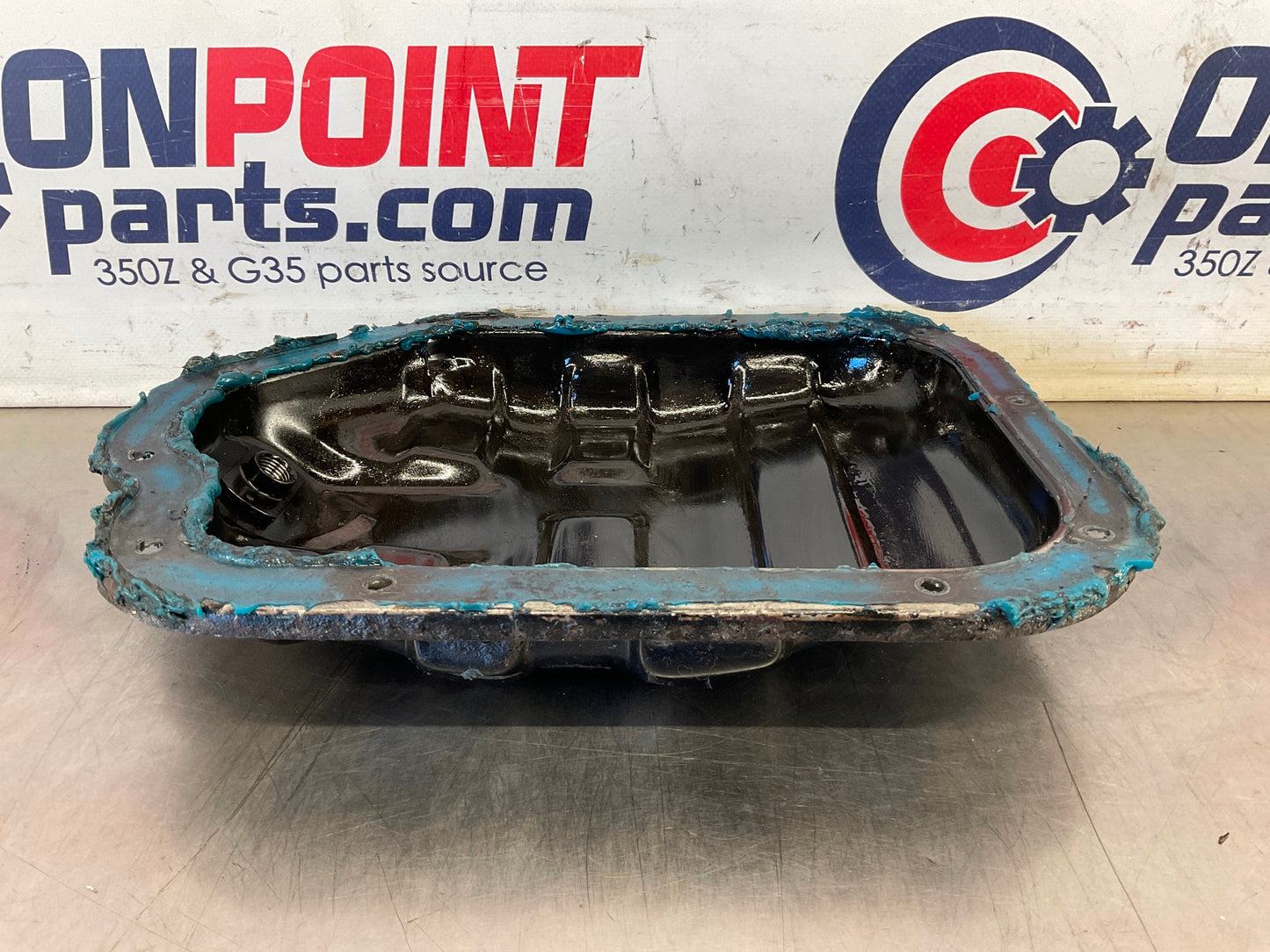 2003 Infiniti G35 VQ35DE Lower Oil Pan OEM 11BJRD0 - On Point Parts Inc