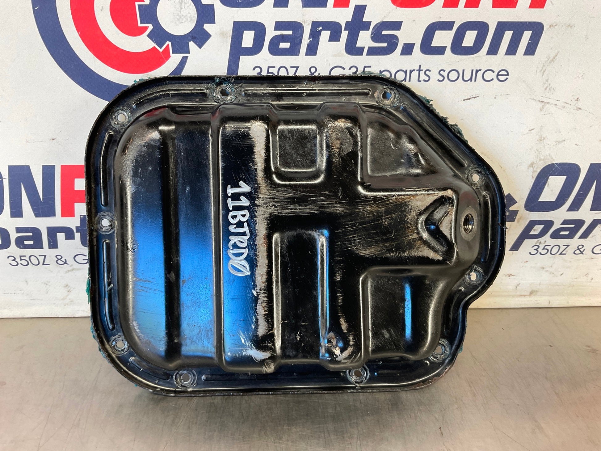 2003 Infiniti G35 VQ35DE Lower Oil Pan OEM 11BJRD0 - On Point Parts Inc