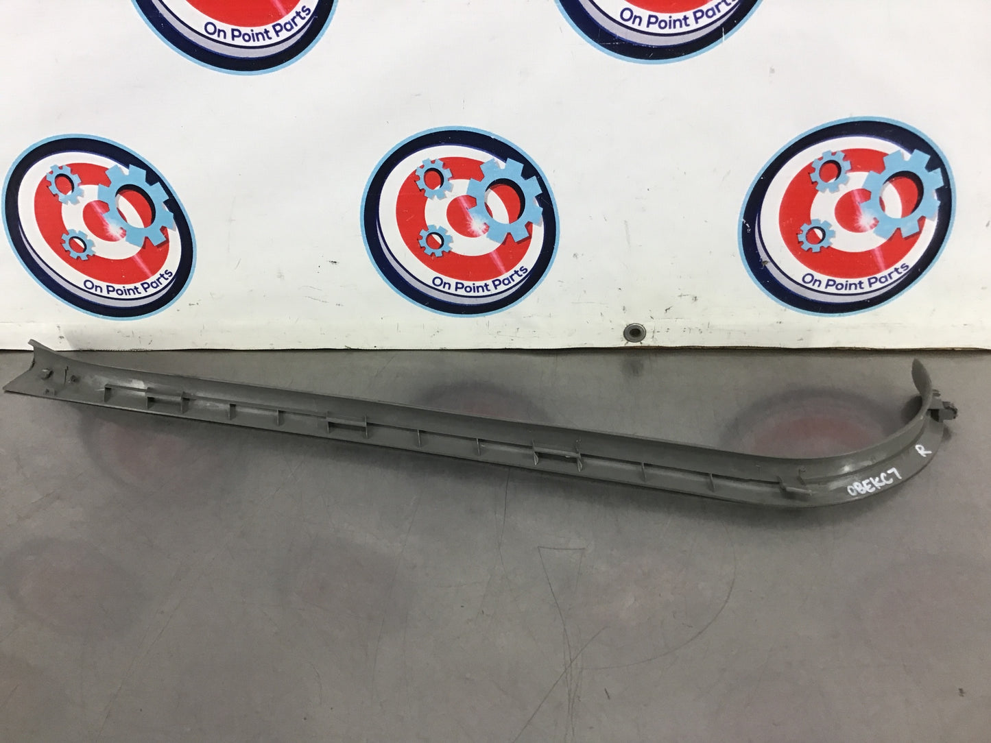 2006 Nissan 350Z Passenger Right Interior Door Threshold Sill Trim OEM 12BEKC7 - On Point Parts Inc