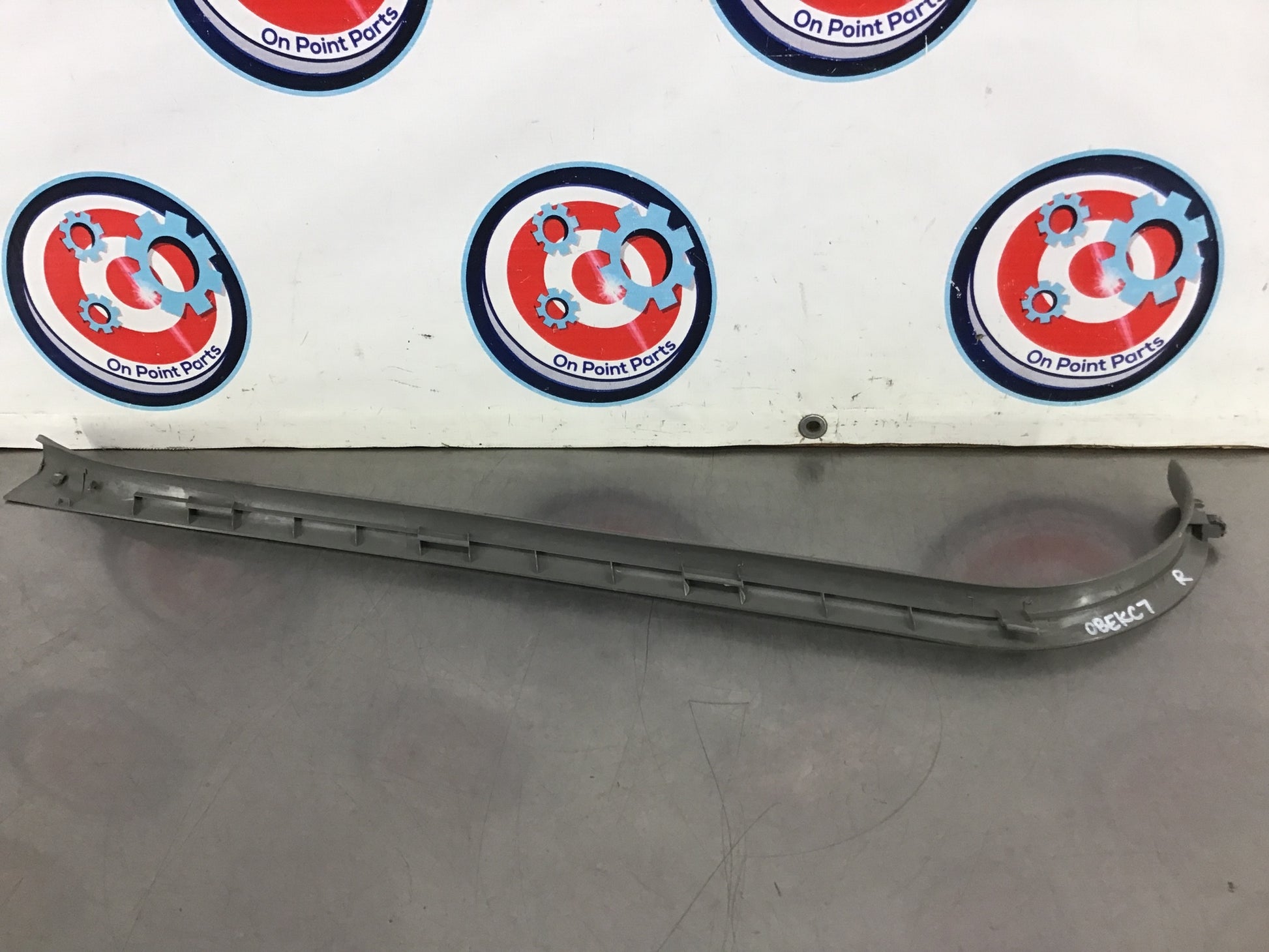 2006 Nissan 350Z Passenger Right Interior Door Threshold Sill Trim OEM 12BEKC7 - On Point Parts Inc