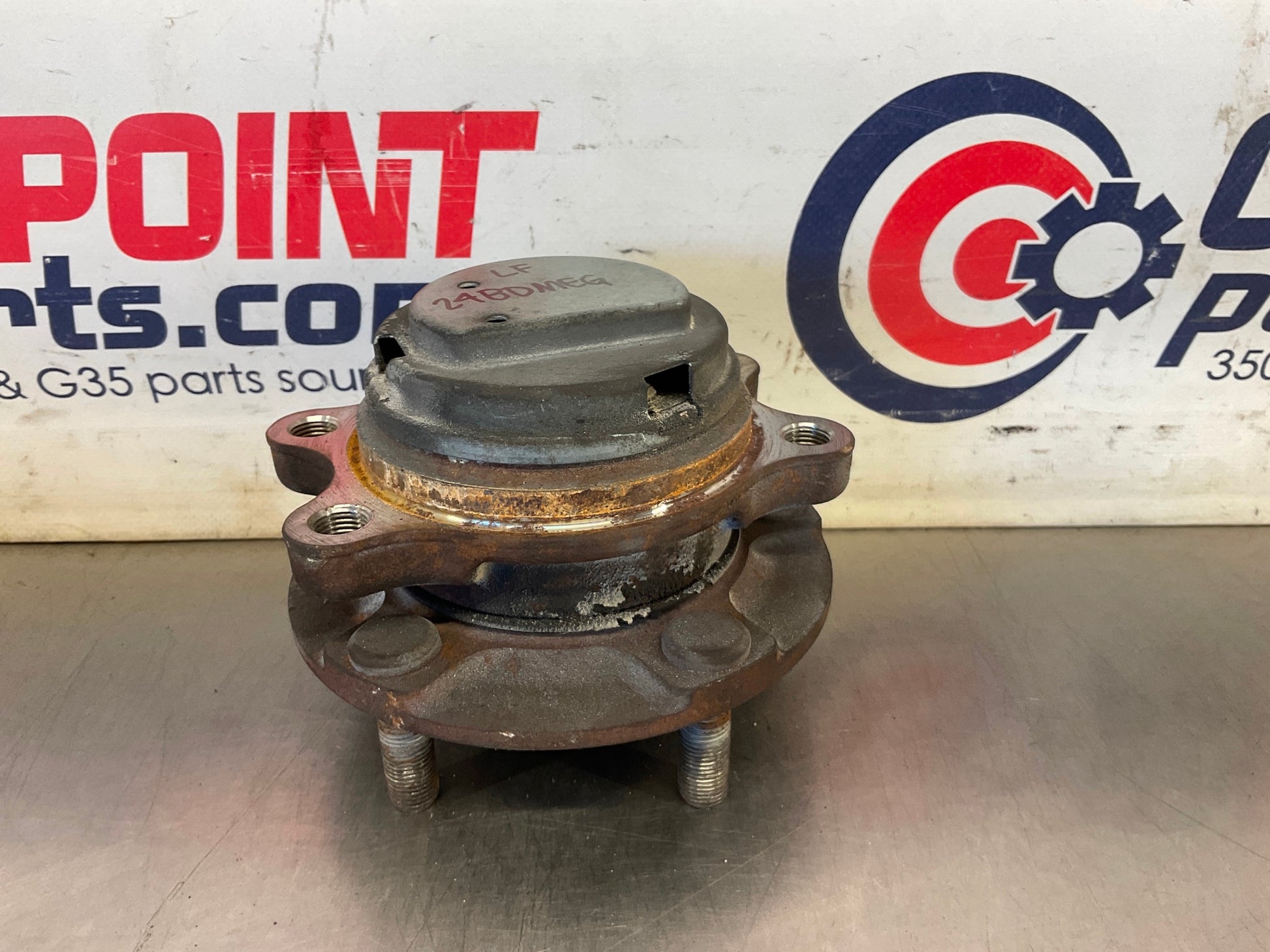 2012 Nissan 370Z Driver Left Front Wheel Hub Bearing OEM 24BDMEG - On Point Parts Inc