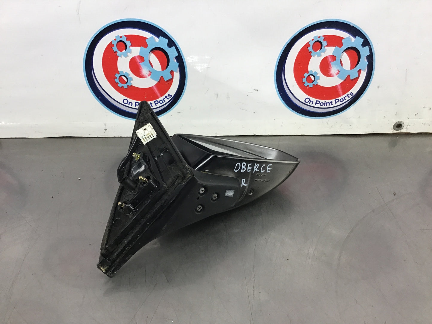 2004 Infiniti G35 Passenger Right Powered Side View Mirror OEM 14BERCE - On Point Parts Inc