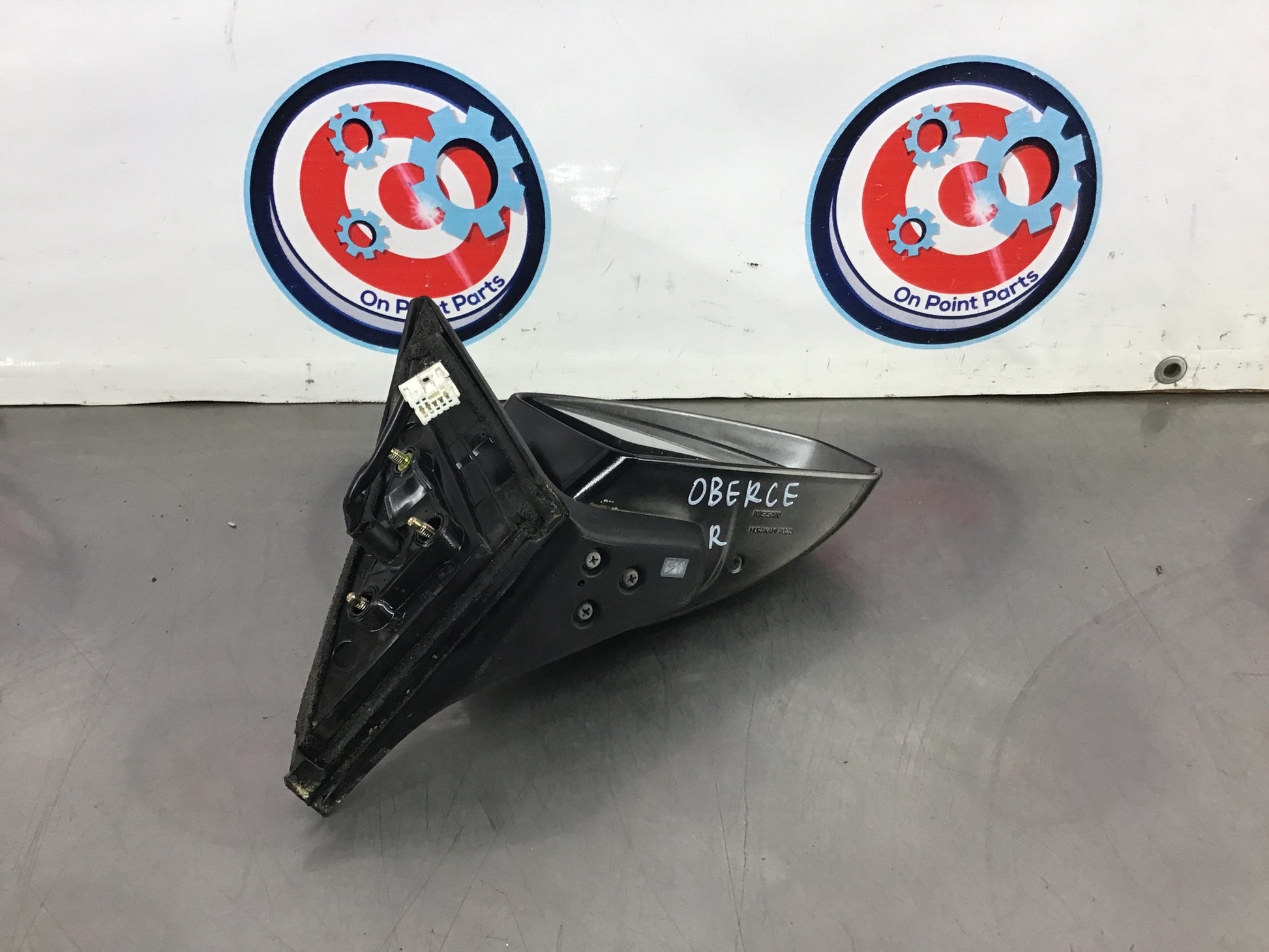 2004 Infiniti G35 Passenger Right Powered Side View Mirror OEM 14BERCE - On Point Parts Inc