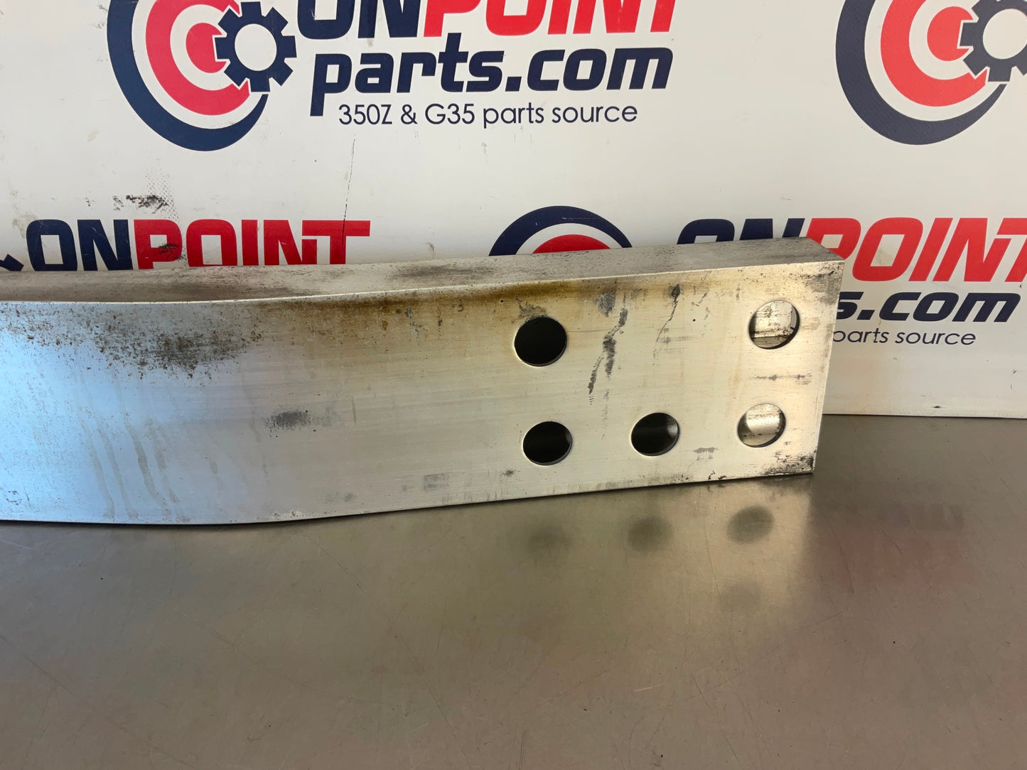2012 Nissan 370Z Rear Bumper Impact Crash Bar Reinforcement Beam OEM 24BDME3 - On Point Parts Inc