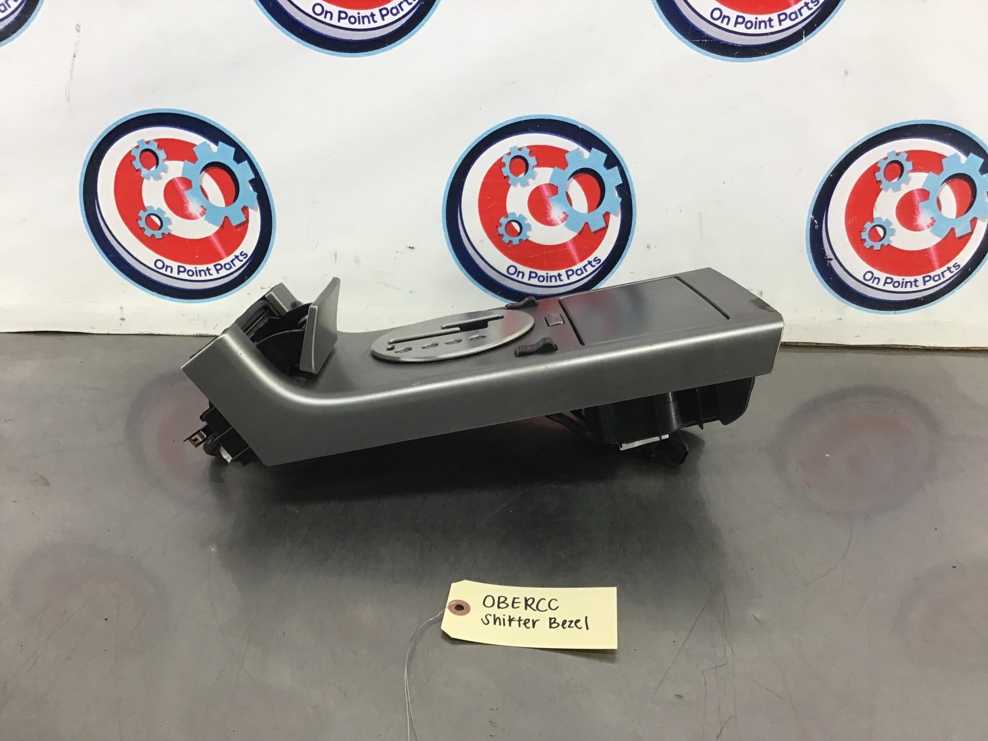 2004 Infiniti G35 Automatic Shifter Bezel with Seat Switches OEM 14BERCC - On Point Parts Inc