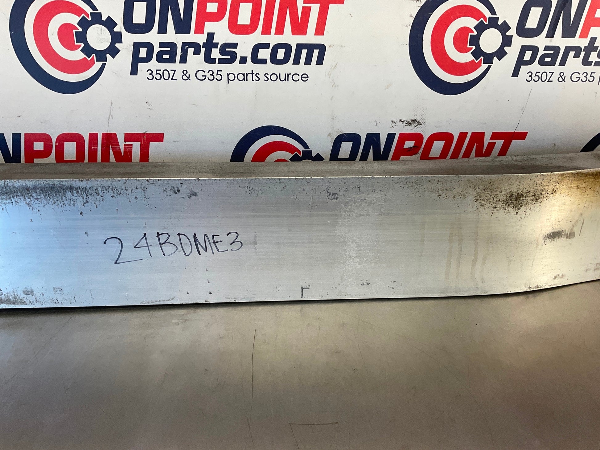 2012 Nissan 370Z Rear Bumper Impact Crash Bar Reinforcement Beam OEM 24BDME3 - On Point Parts Inc