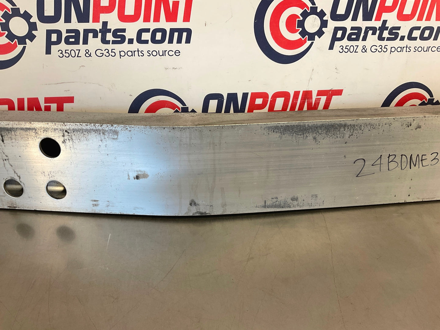 2012 Nissan 370Z Rear Bumper Impact Crash Bar Reinforcement Beam OEM 24BDME3 - On Point Parts Inc