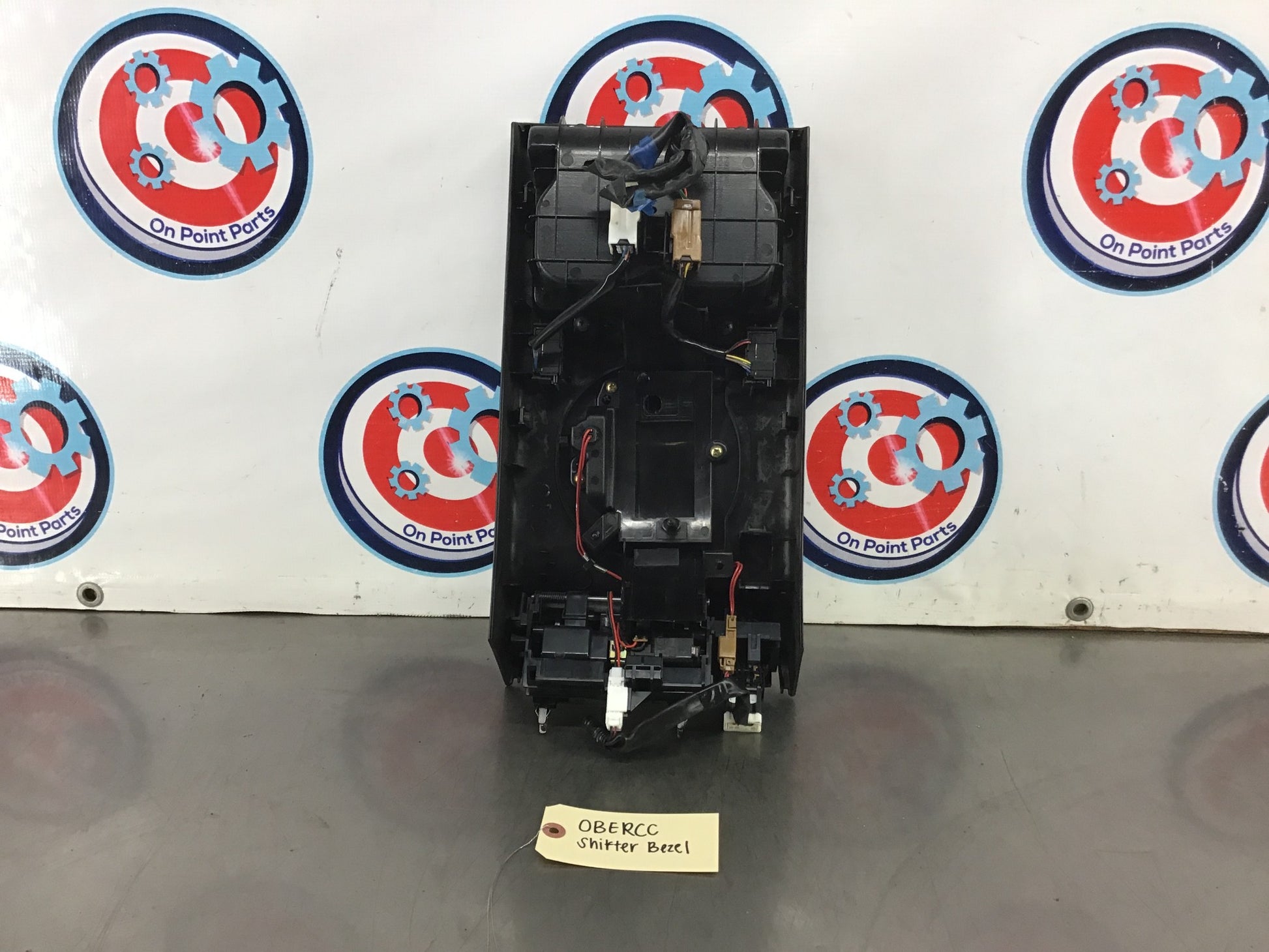 2004 Infiniti G35 Automatic Shifter Bezel with Seat Switches OEM 14BERCC - On Point Parts Inc