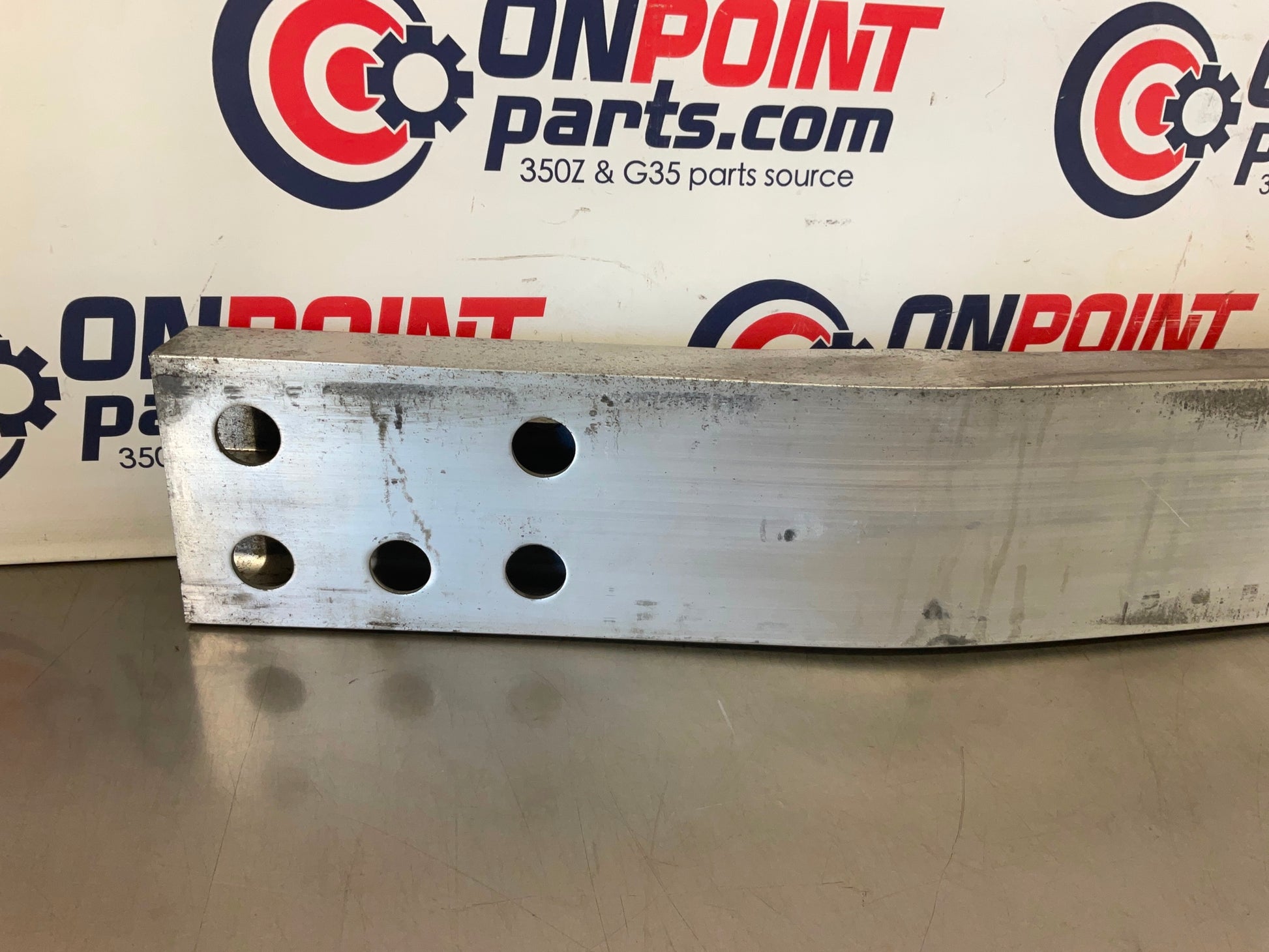 2012 Nissan 370Z Rear Bumper Impact Crash Bar Reinforcement Beam OEM 24BDME3 - On Point Parts Inc