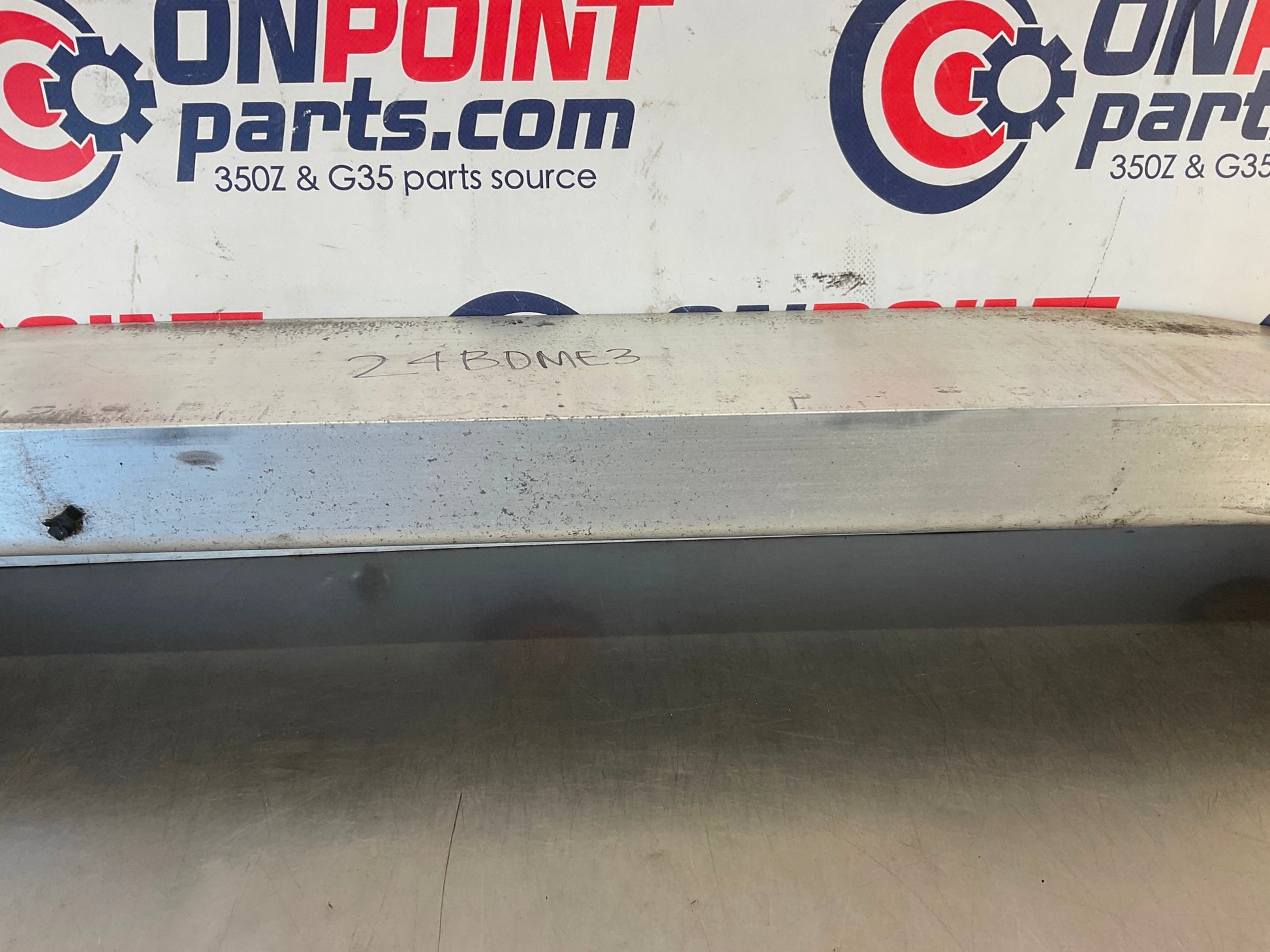 2012 Nissan 370Z Rear Bumper Impact Crash Bar Reinforcement Beam OEM 24BDME3 - On Point Parts Inc