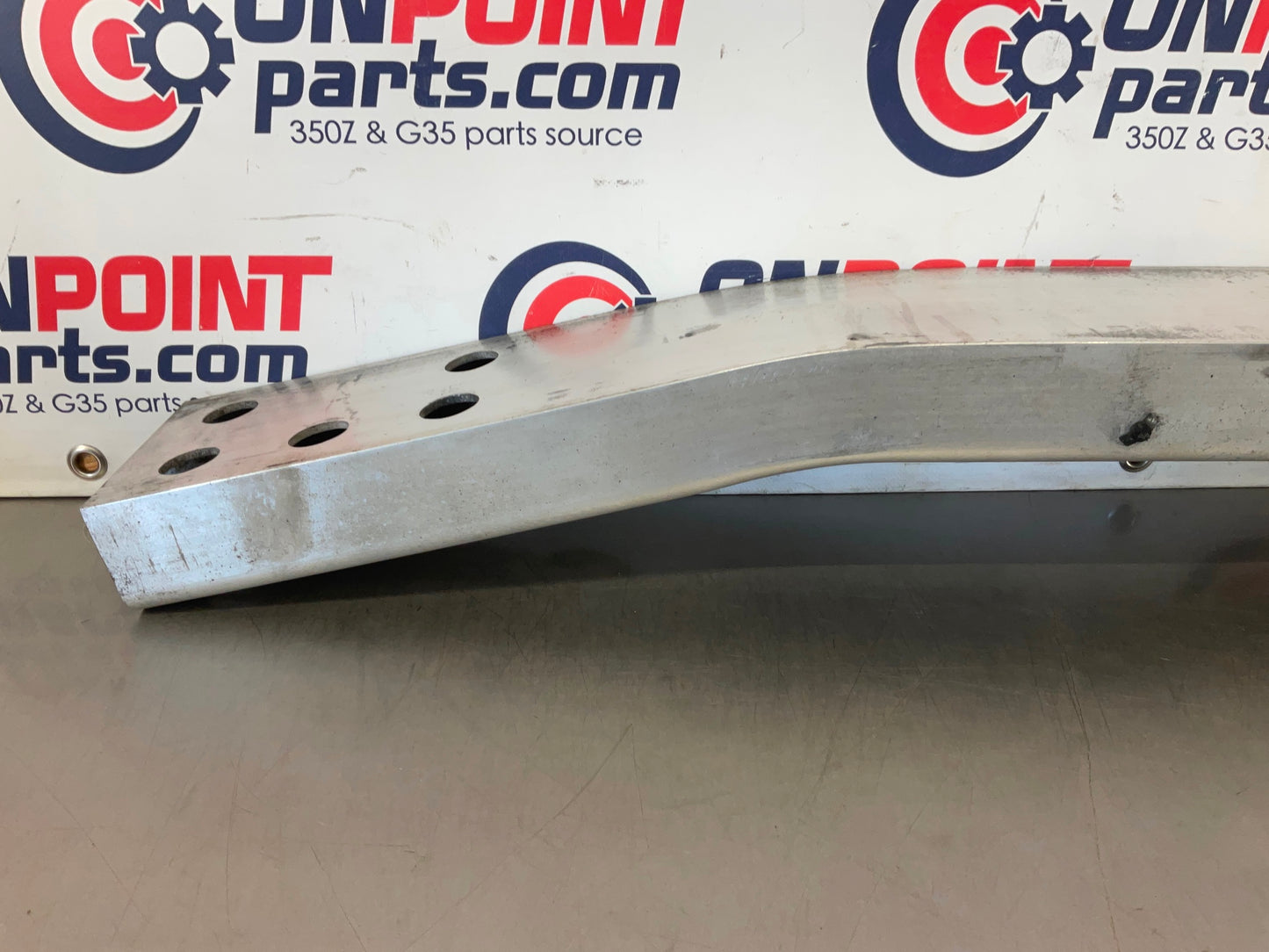 2012 Nissan 370Z Rear Bumper Impact Crash Bar Reinforcement Beam OEM 24BDME3 - On Point Parts Inc