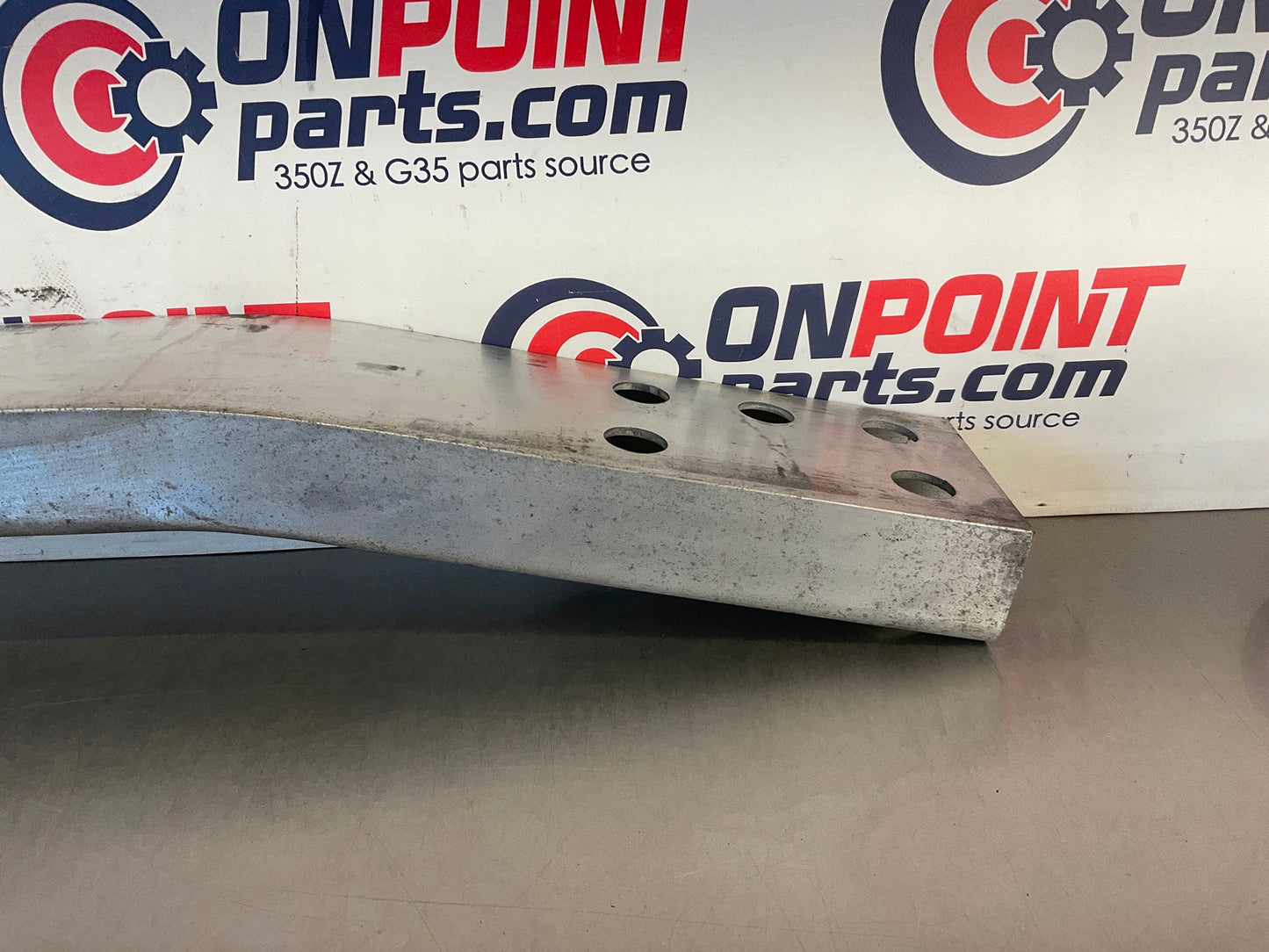 2012 Nissan 370Z Rear Bumper Impact Crash Bar Reinforcement Beam OEM 24BDME3 - On Point Parts Inc