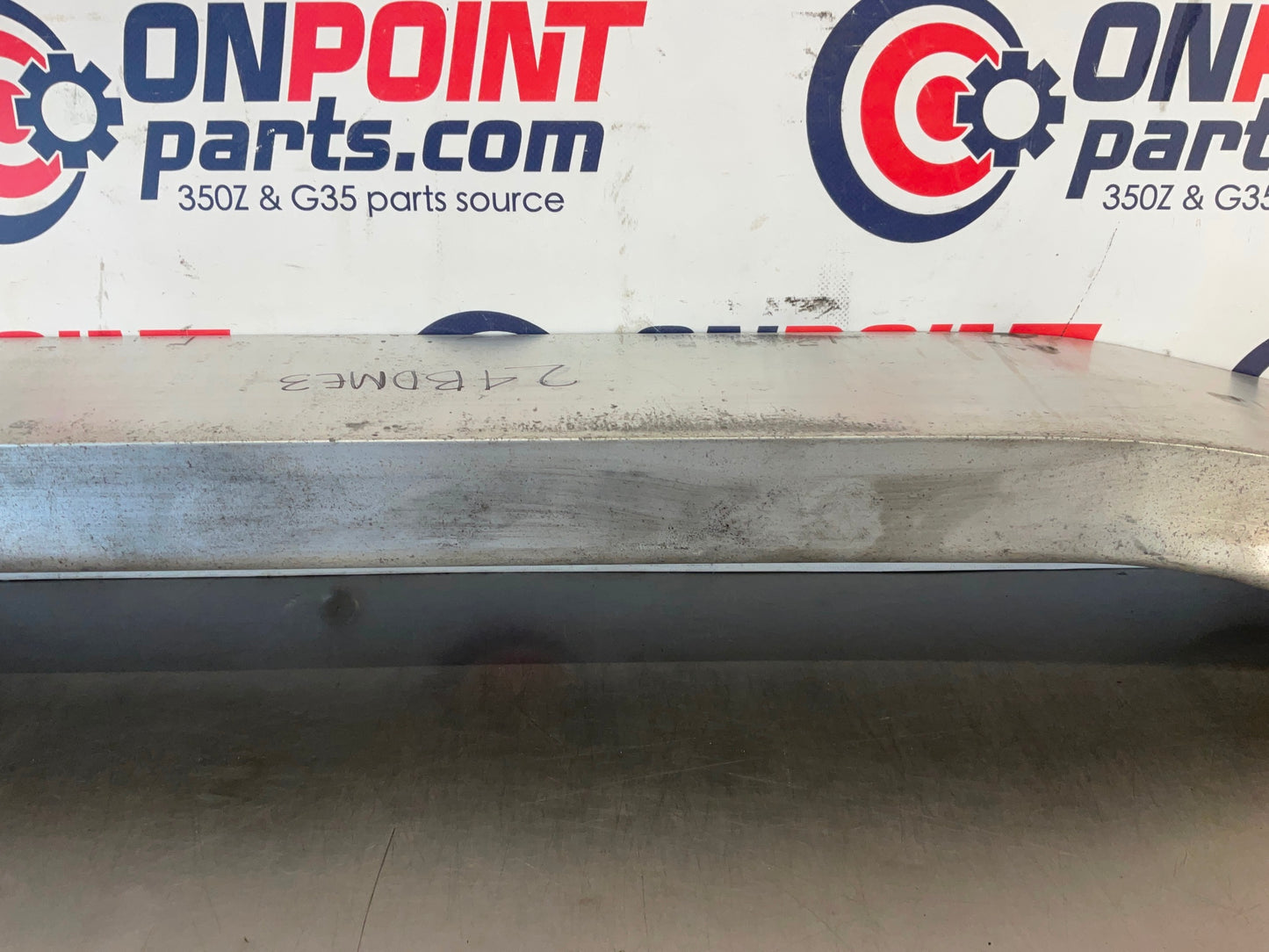 2012 Nissan 370Z Rear Bumper Impact Crash Bar Reinforcement Beam OEM 24BDME3 - On Point Parts Inc