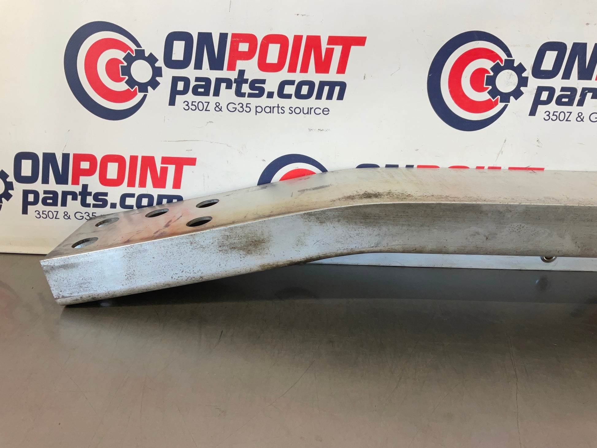 2012 Nissan 370Z Rear Bumper Impact Crash Bar Reinforcement Beam OEM 24BDME3 - On Point Parts Inc