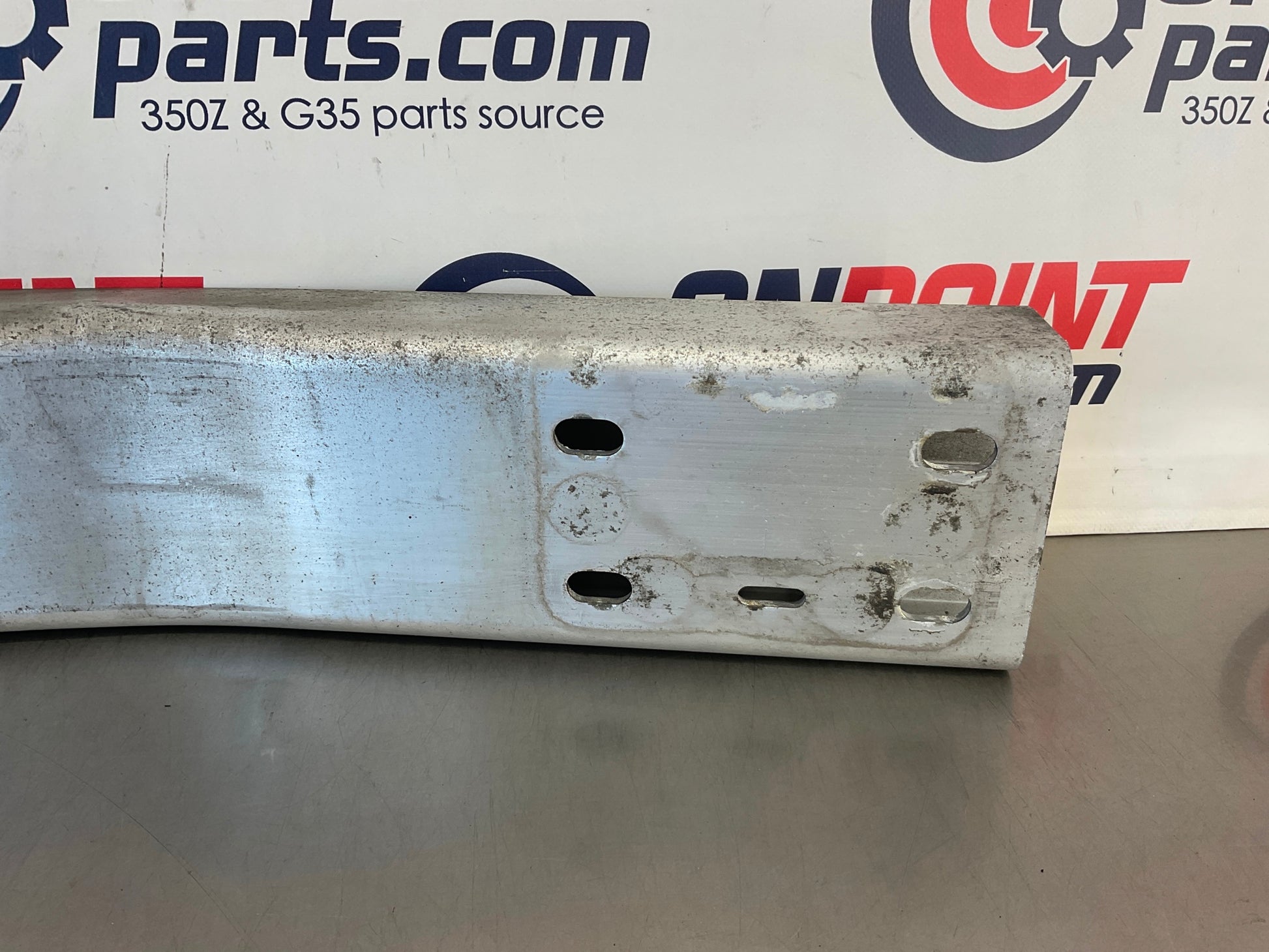 2012 Nissan 370Z Rear Bumper Impact Crash Bar Reinforcement Beam OEM 24BDME3 - On Point Parts Inc