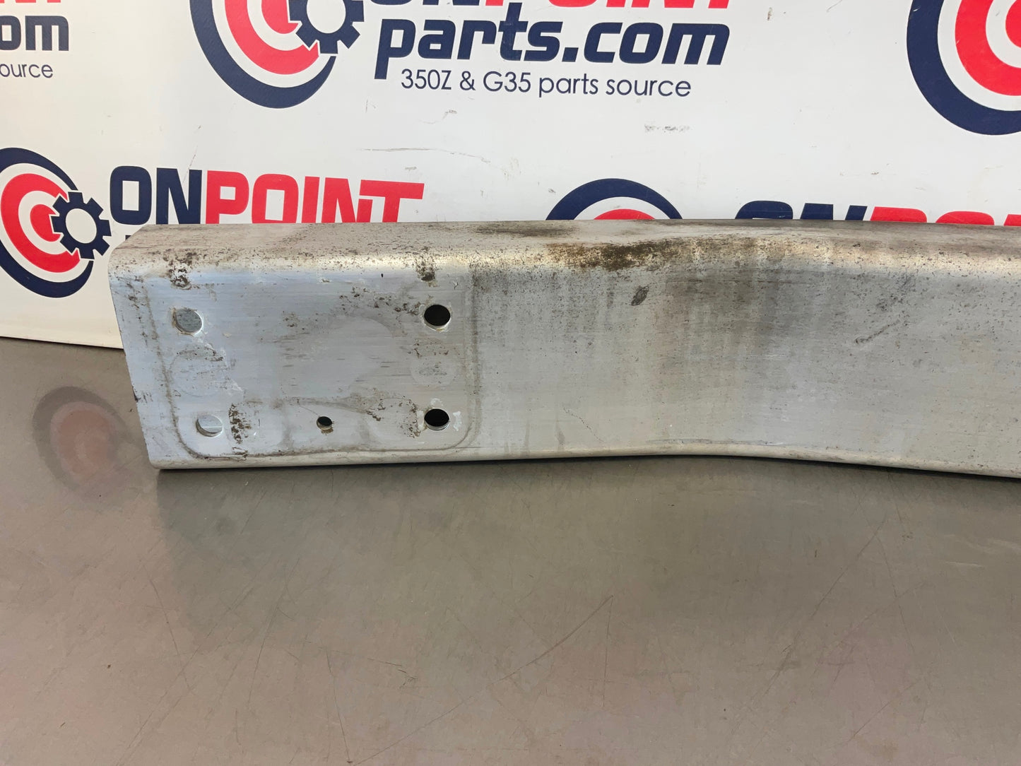 2012 Nissan 370Z Rear Bumper Impact Crash Bar Reinforcement Beam OEM 24BDME3 - On Point Parts Inc