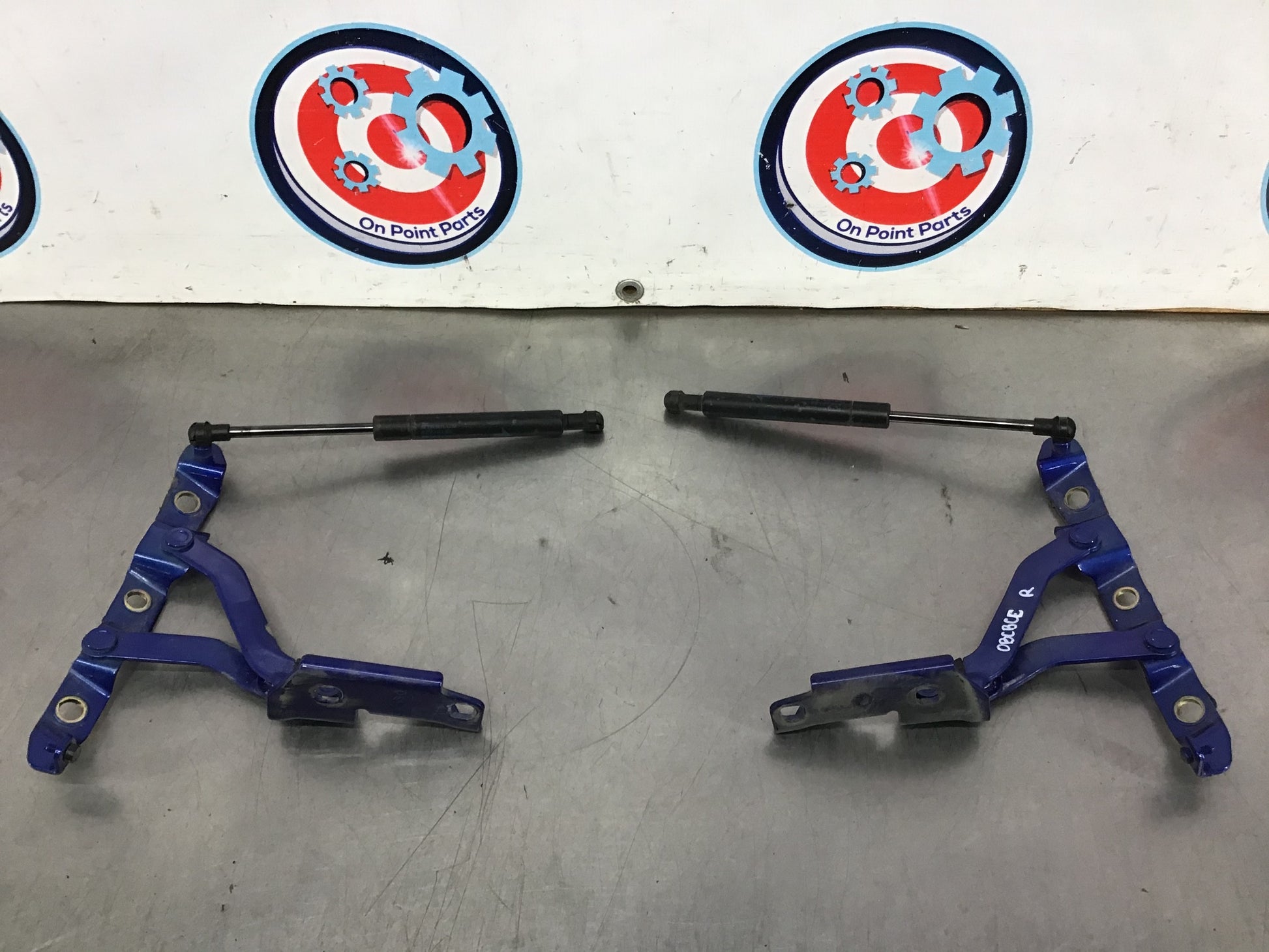 2005 Nissan 350Z Rear Convertible Trunk Hinges Strut Support OEM 14BCBCC - On Point Parts Inc