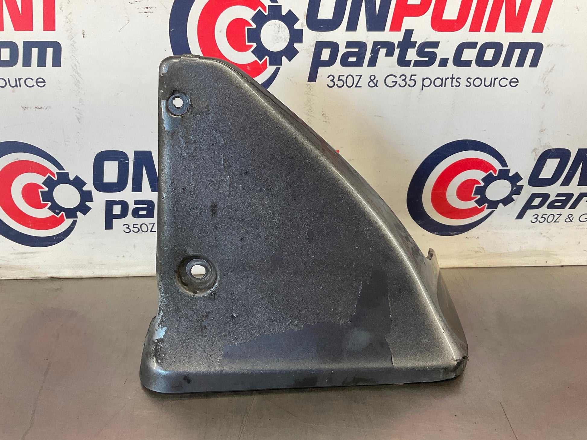 2012 Nissan 370Z Passenger Right Rear Mud Flap Splash Guard OEM 24BDMEK - On Point Parts Inc
