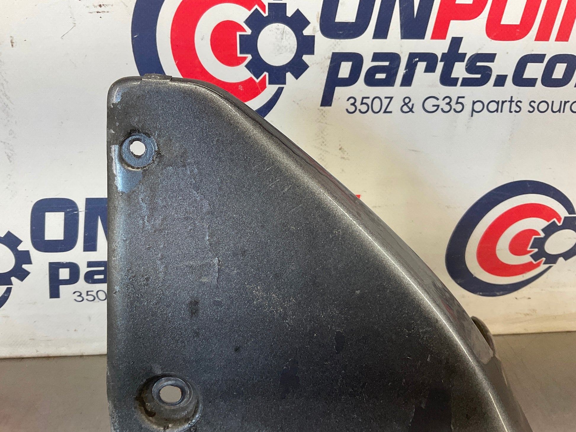 2012 Nissan 370Z Passenger Right Rear Mud Flap Splash Guard OEM 24BDMEK - On Point Parts Inc