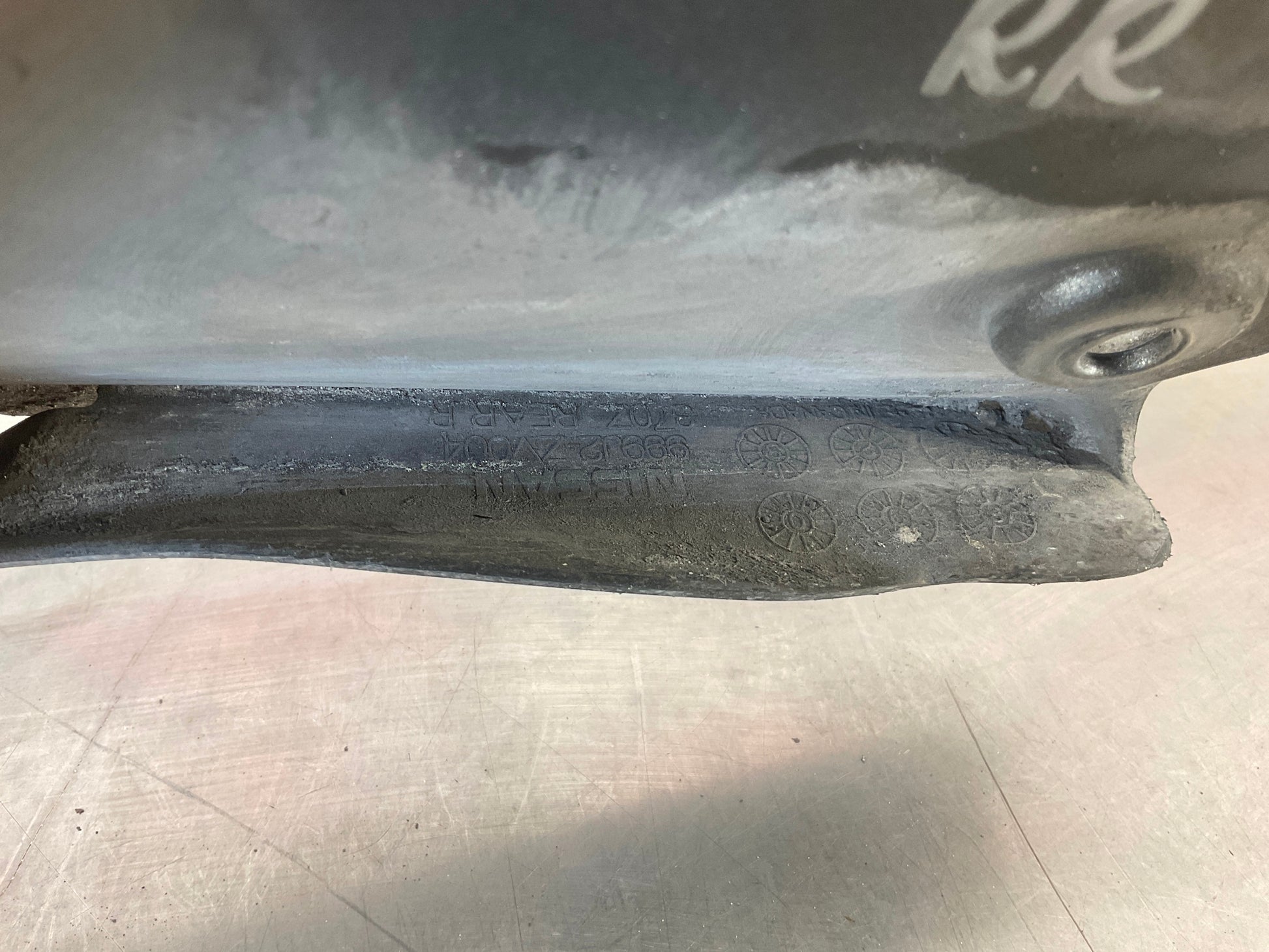 2012 Nissan 370Z Passenger Right Rear Mud Flap Splash Guard OEM 24BDMEK - On Point Parts Inc