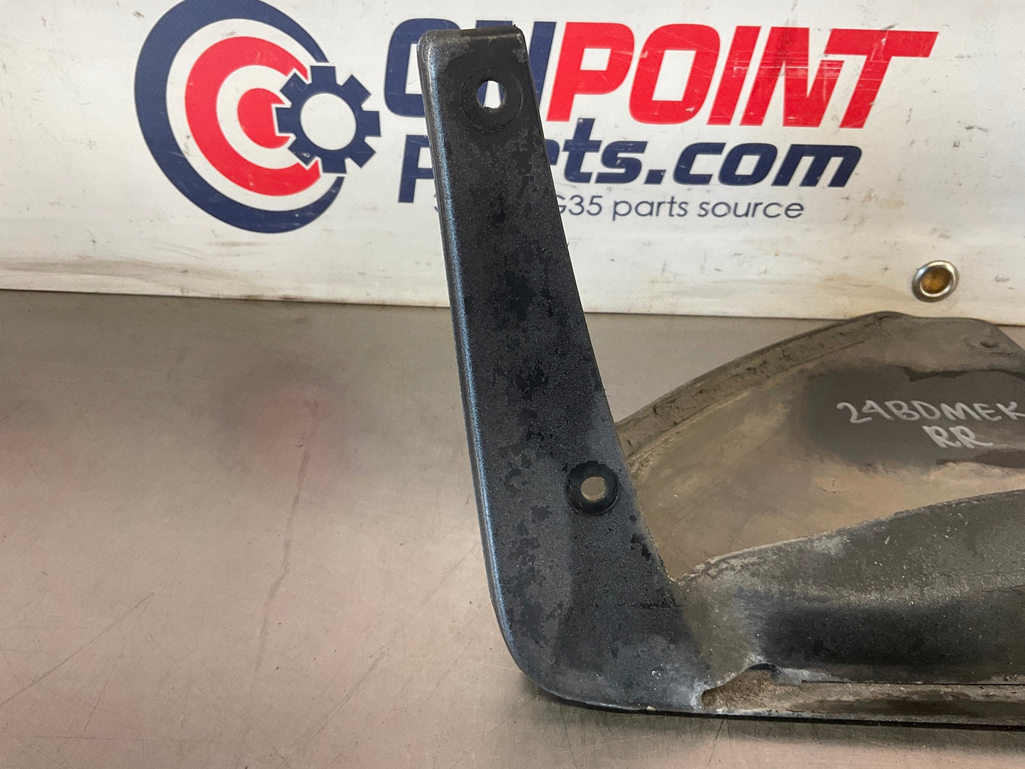 2012 Nissan 370Z Passenger Right Rear Mud Flap Splash Guard OEM 24BDMEK - On Point Parts Inc
