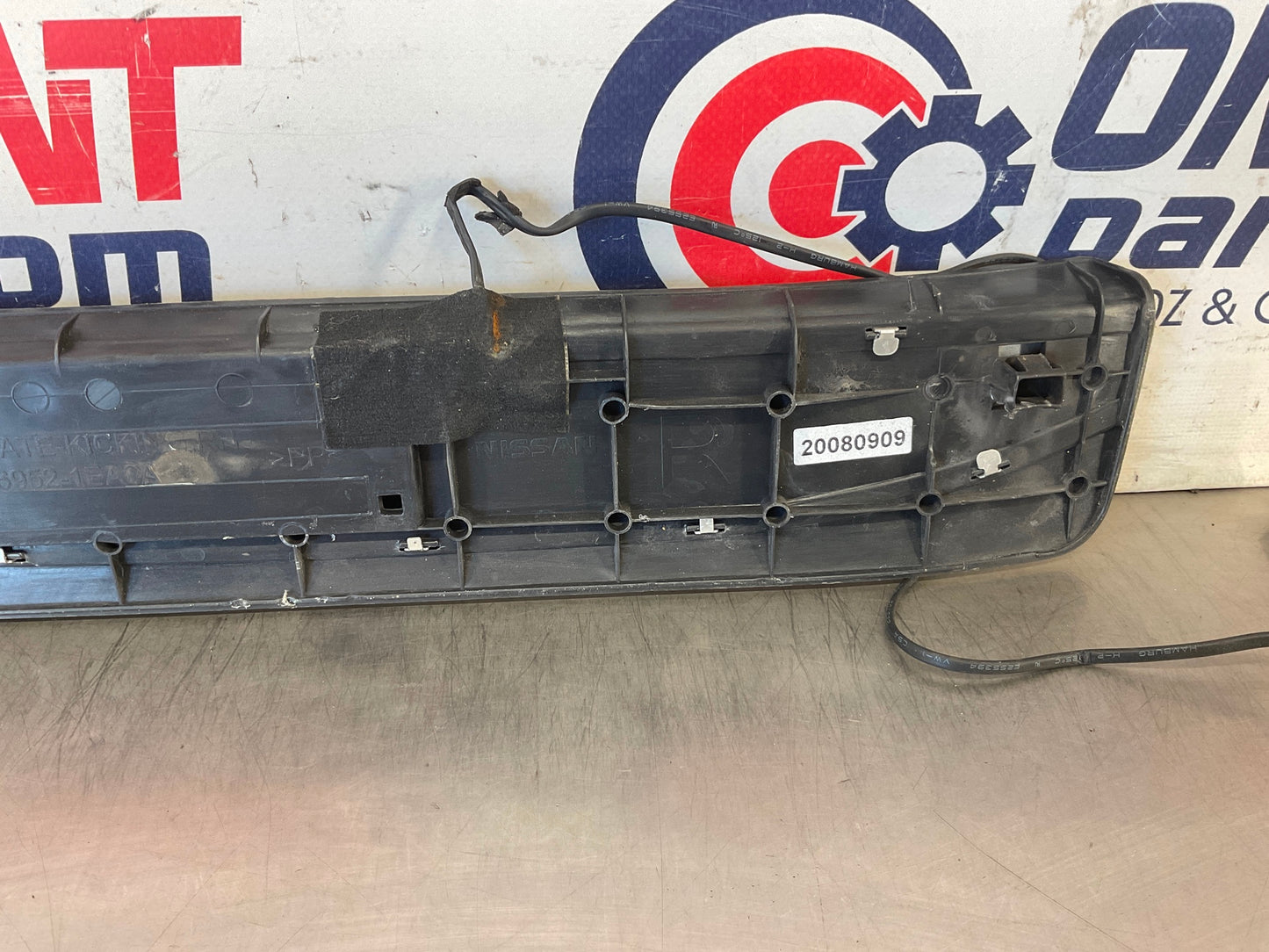 2012 Nissan 370Z Passenger Illuminated Door Threshold Kick Plate OEM 24BDME7 - On Point Parts Inc